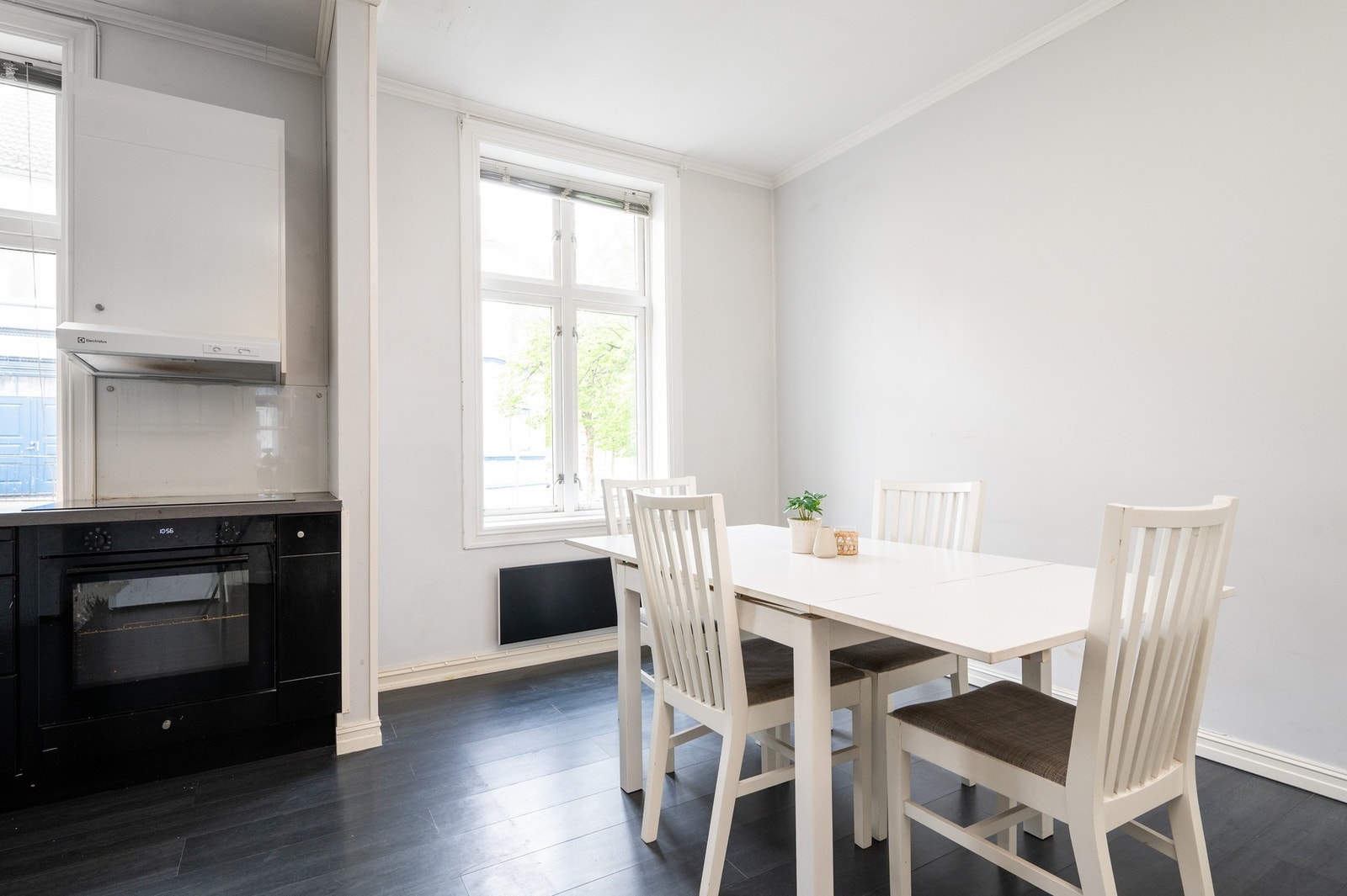 Her er det også god plass til et spisebord for sosiale sammenhenger. Galleribilde