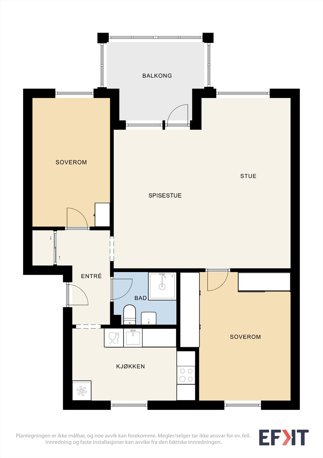 Planløsning. Galleribilde