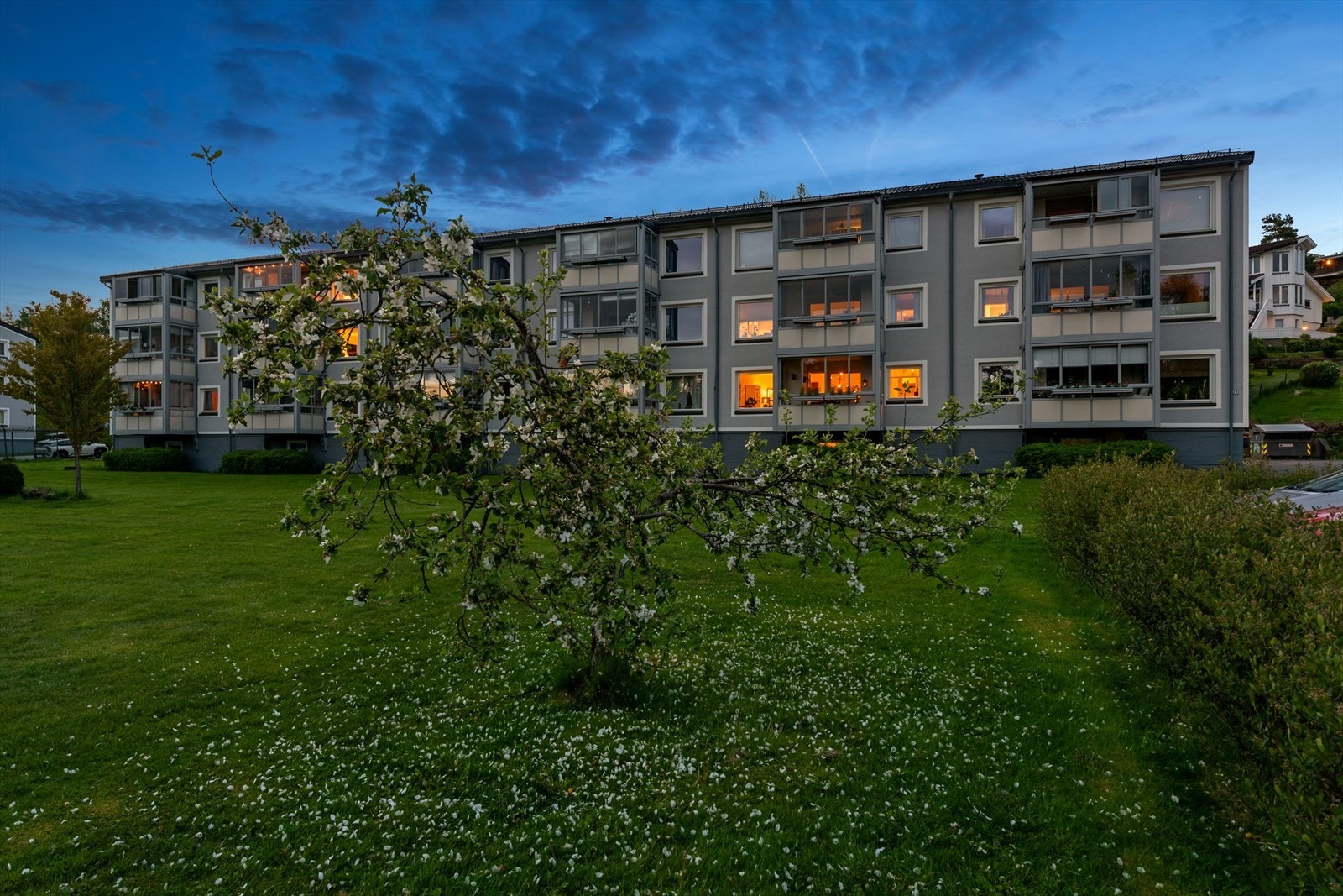 Leiligheten ligger sentralt på Kjeller i et veletablert og rolige omgivelser på Kjeller. Galleribilde
