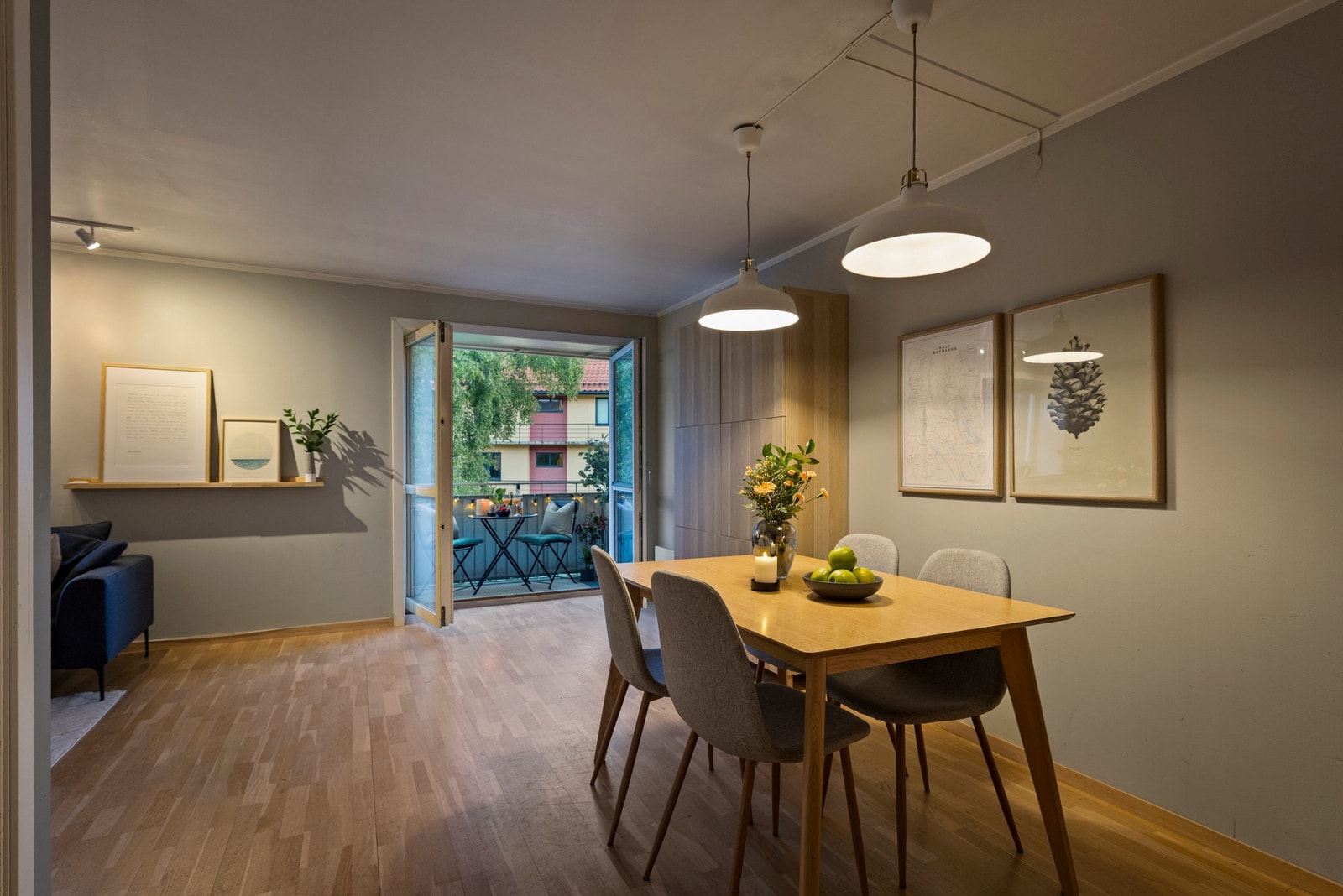 Kveldsstemning Galleribilde