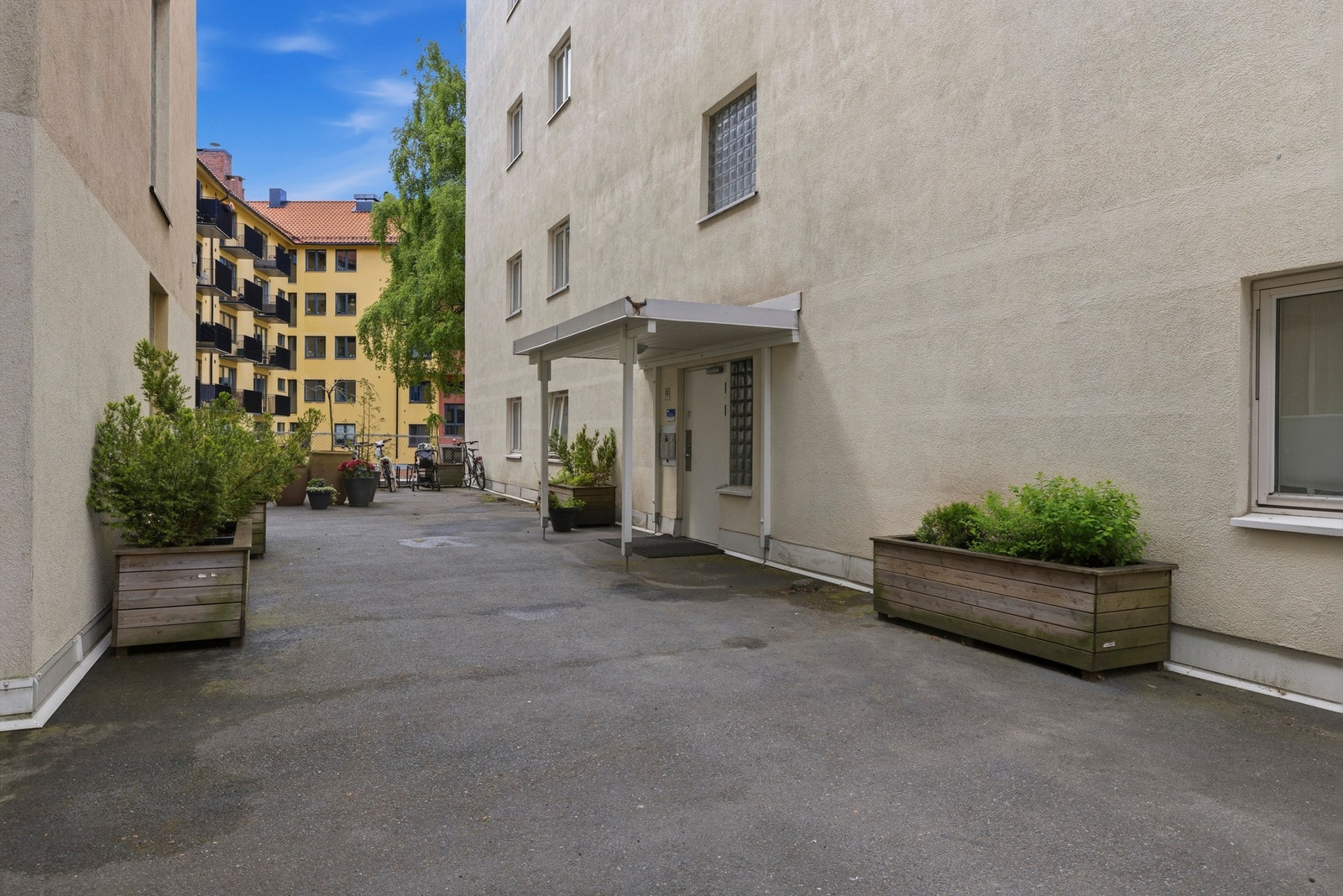 Fasade og inngangsparti Galleribilde