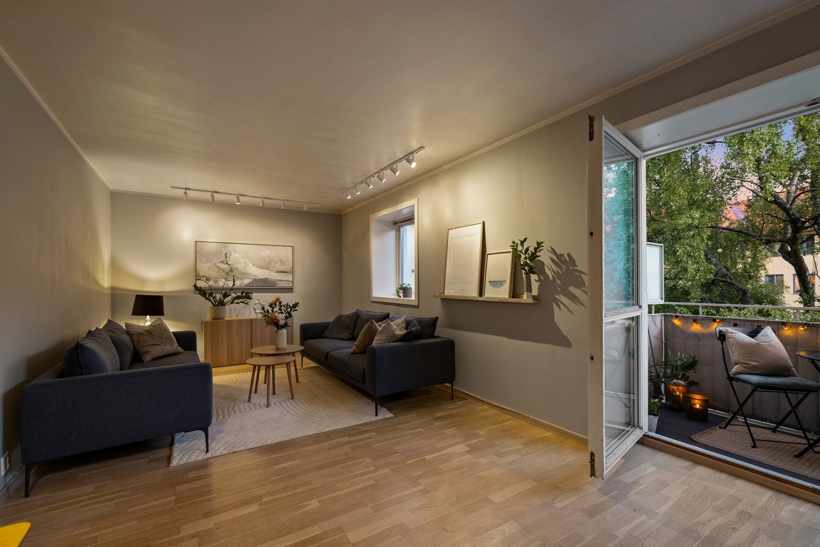 Kveldsstemning Galleribilde