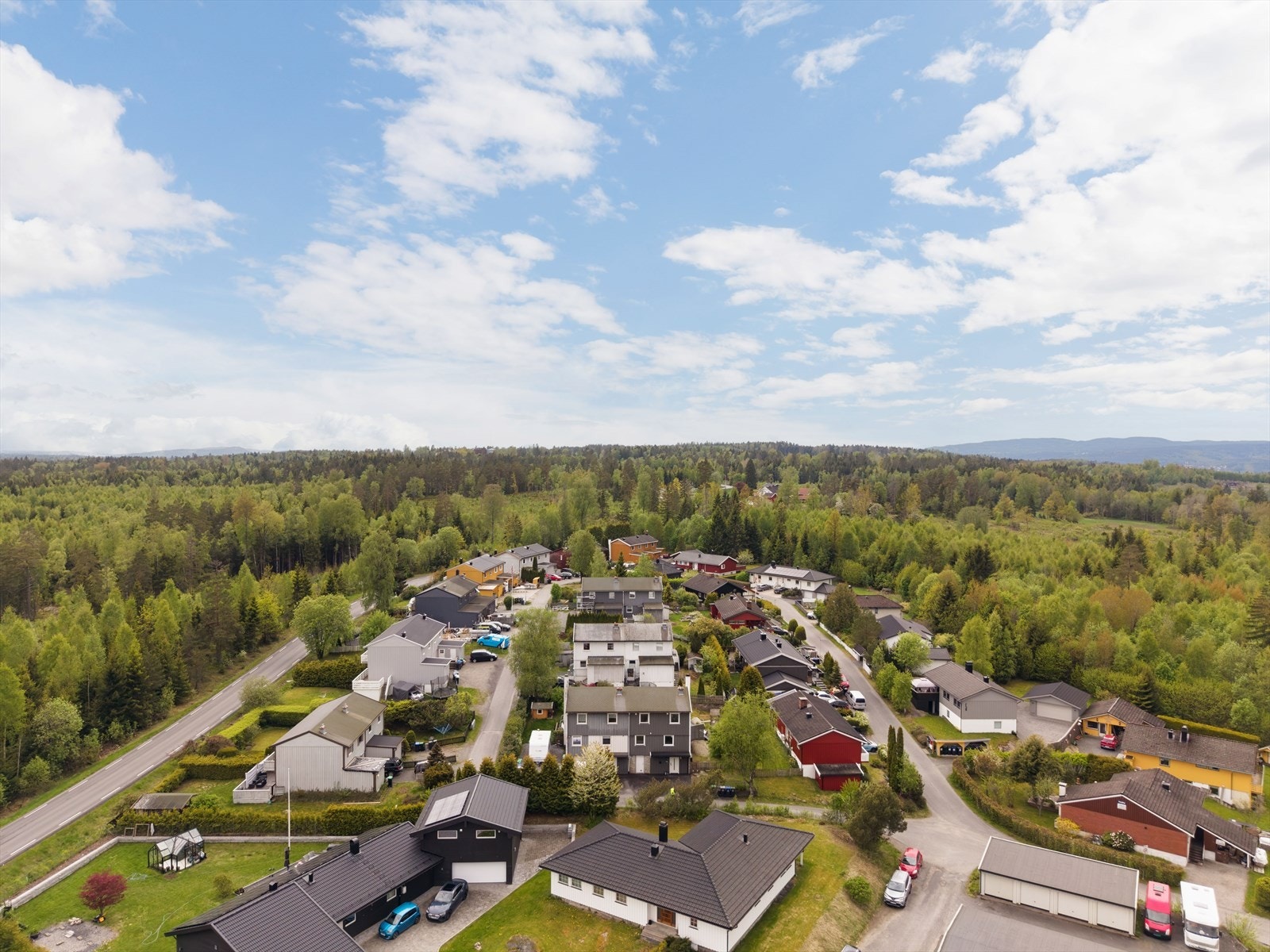 Et barnevennlig og veletablert boligområde. Galleribilde