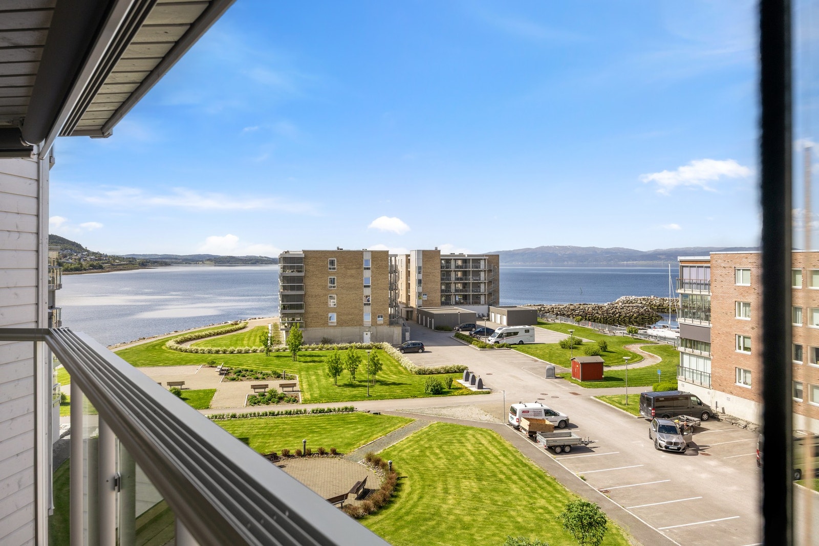 Vakker utsikt over fjorden! Galleribilde