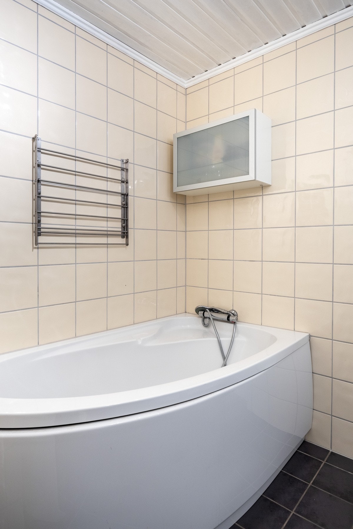Badet har gulvvarme. Galleribilde
