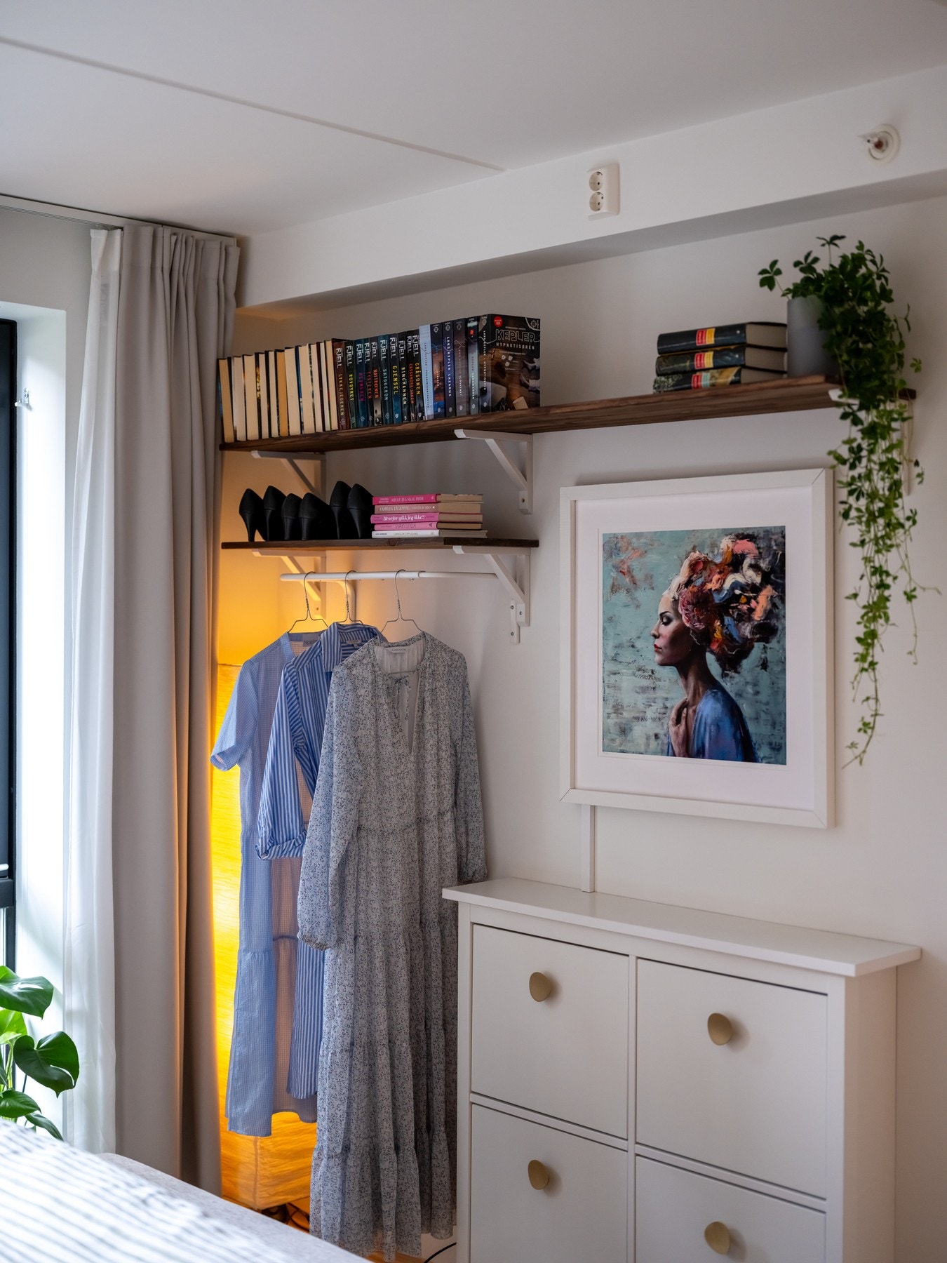 Her ligger alt tilrette for en god natts søvn. Galleribilde
