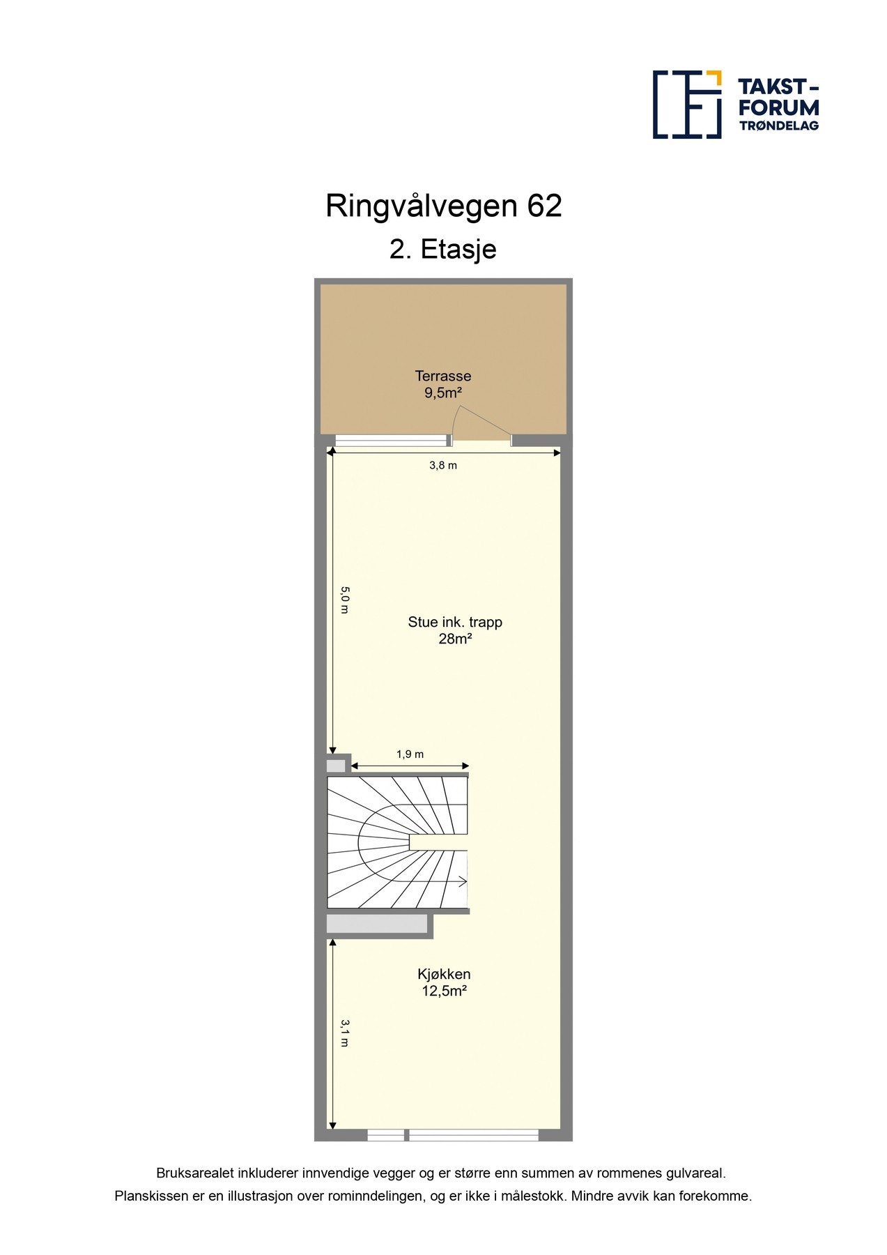 Plantegning 2. etasje. Galleribilde
