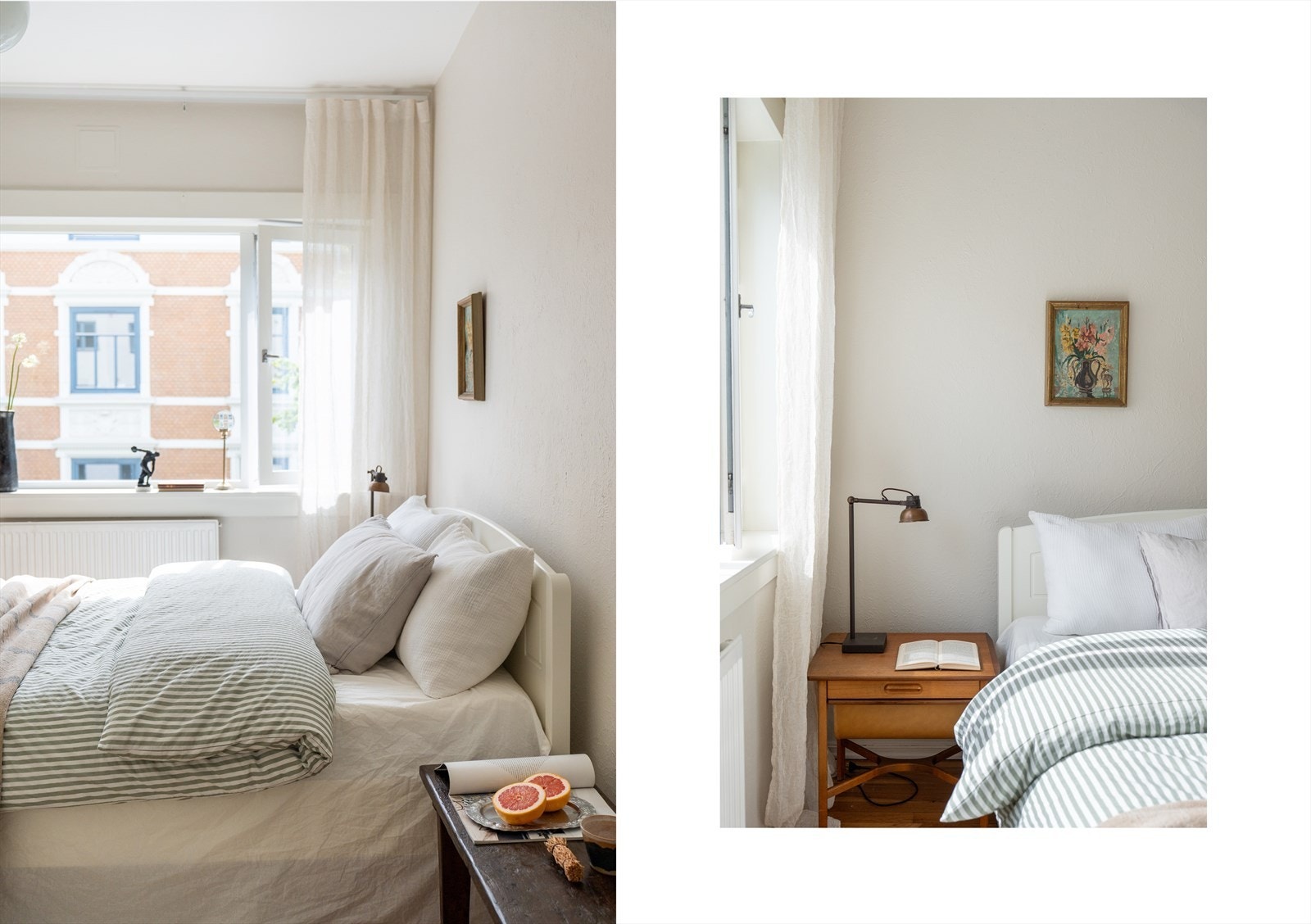 Soverommet er et rolig og behagelig rom som vender bort fra hovedgaten. Galleribilde