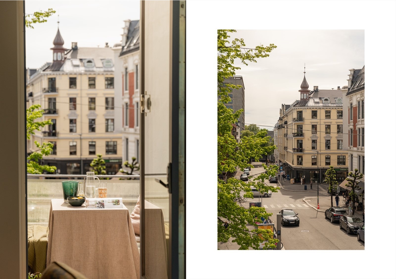 Fra stuen er det utgang til en sørvestvendt balkong. Galleribilde
