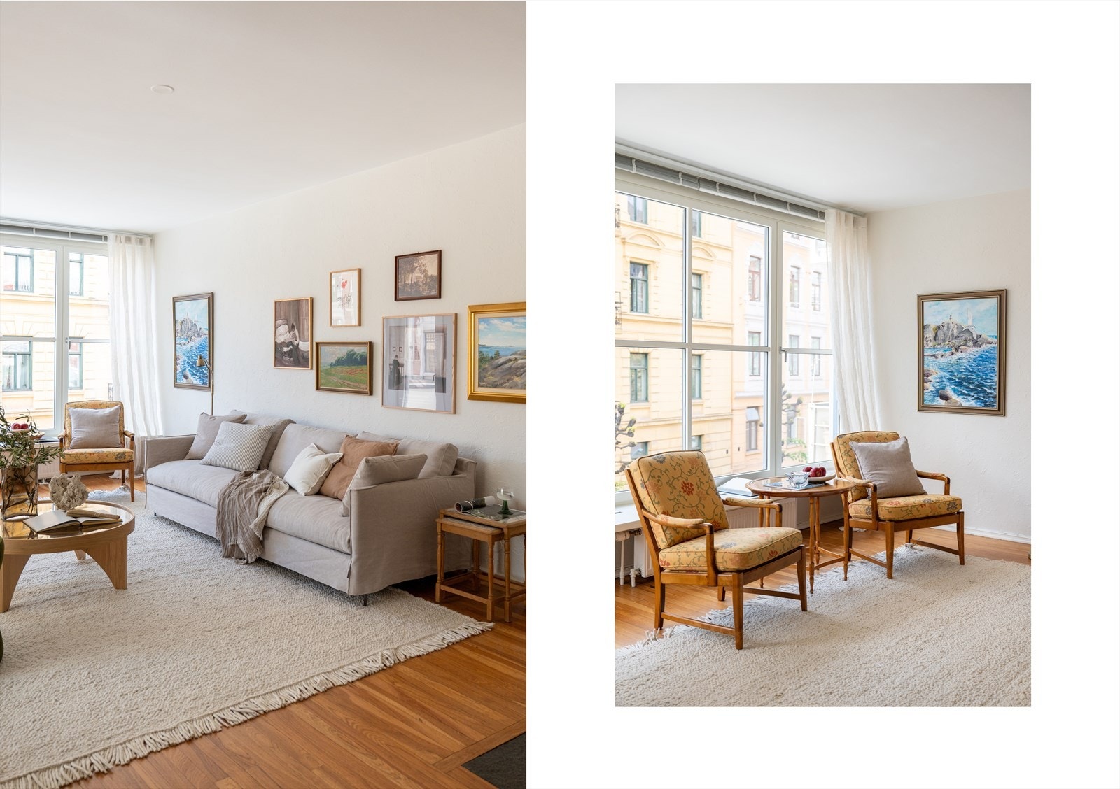 Store vindusflater fra 2019 med 3-lags isolerglass slipper inn rikelig med dagslys. Galleribilde
