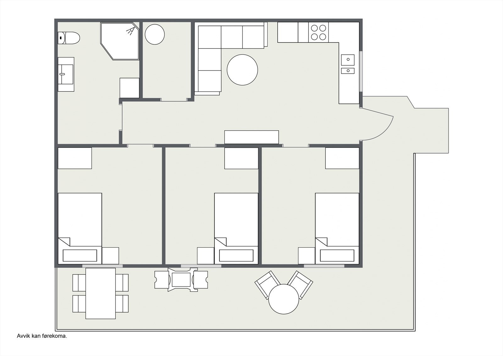Planteikning Galleribilde