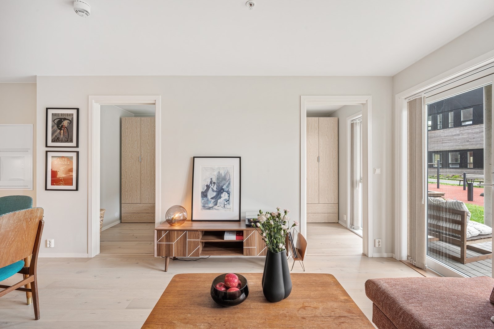 Leiligheten har balansert ventilasjon som sørger for et sunt og godt inneklima. Galleribilde