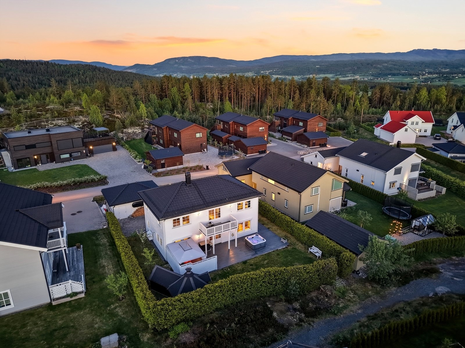 Kveldsstemning. Galleribilde