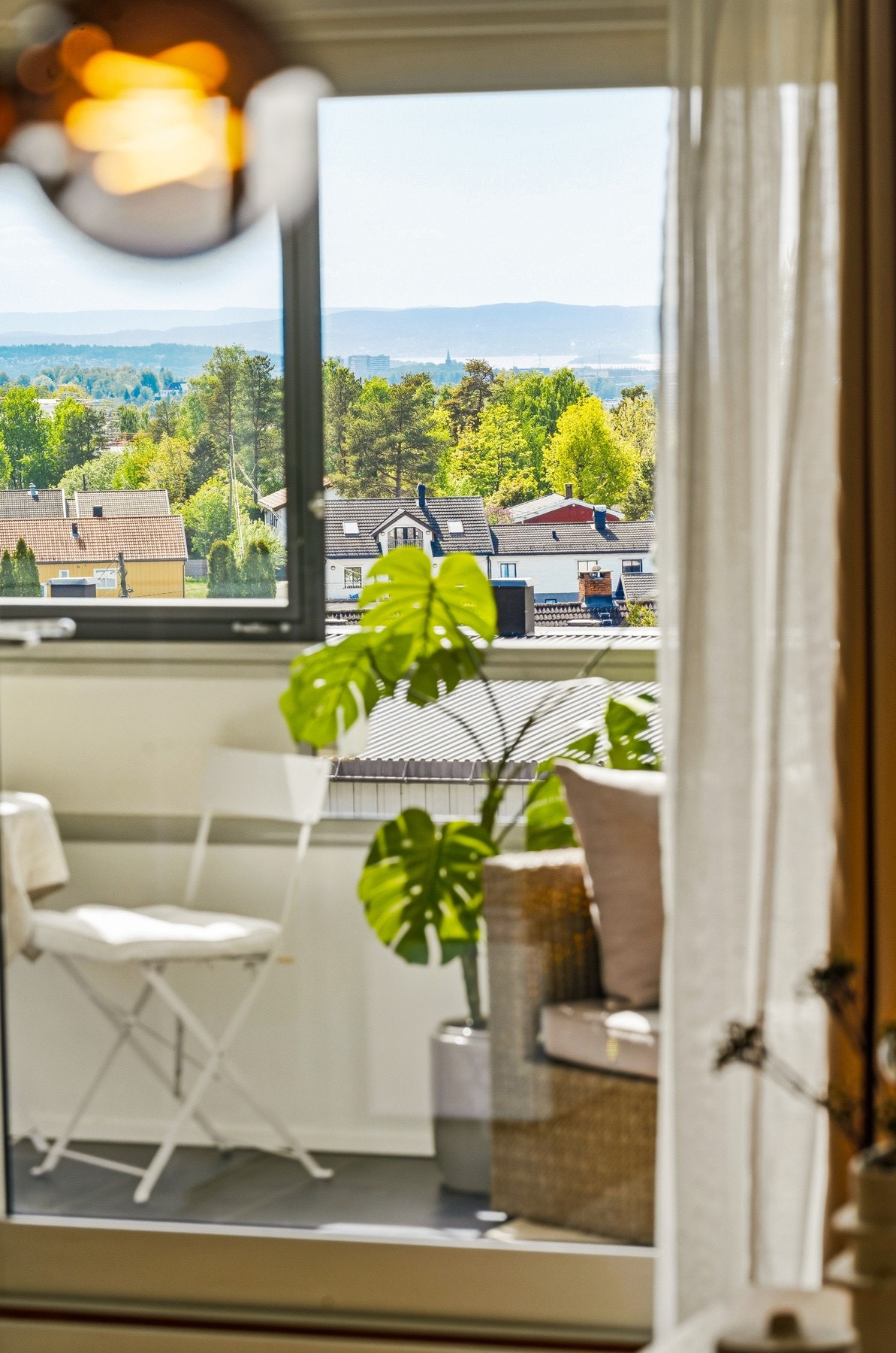 Fjordutsikt fra soverommet Galleribilde