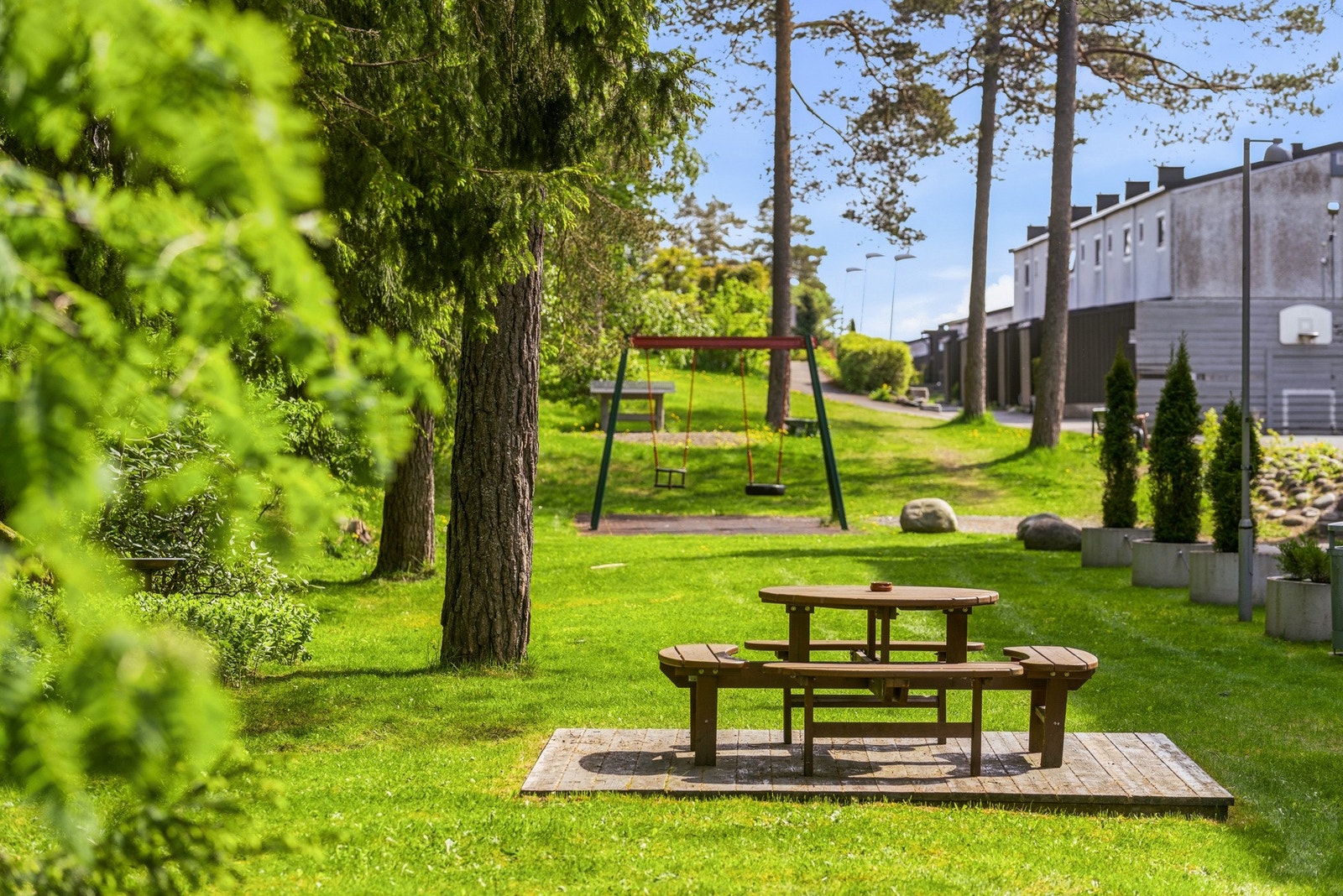 Hyggelige fellesareal utenfor Galleribilde