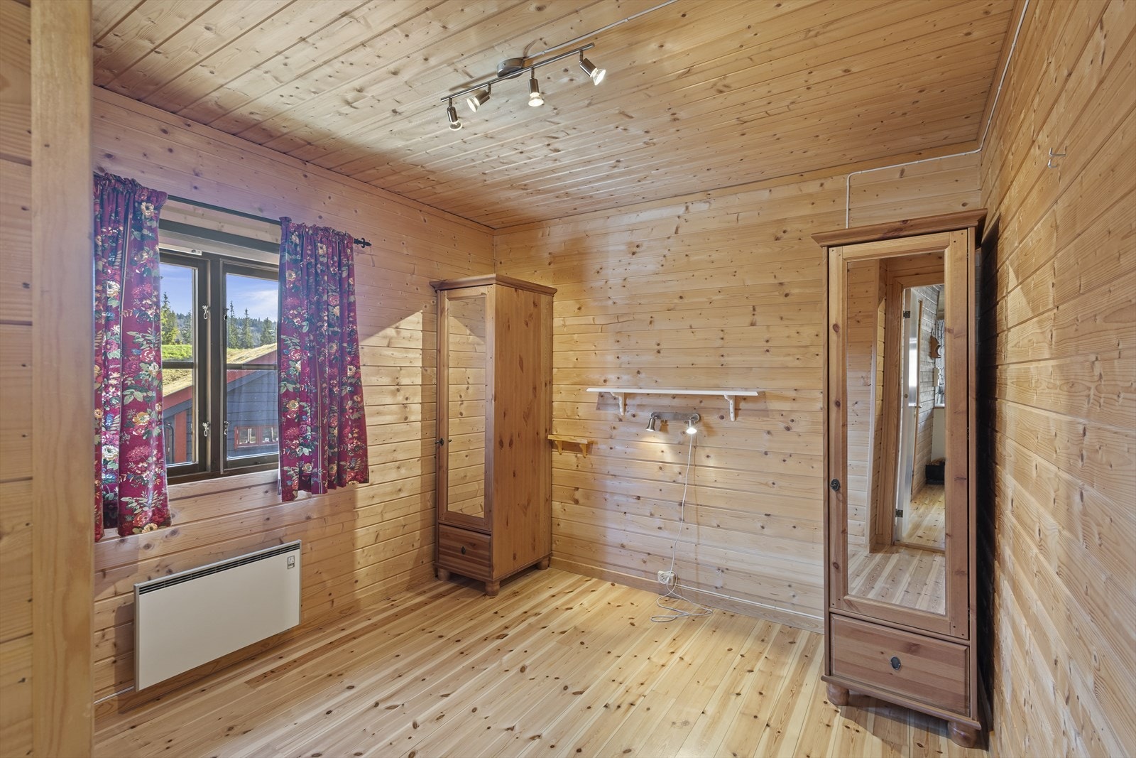 Fritidsboligen har to soverom. Galleribilde