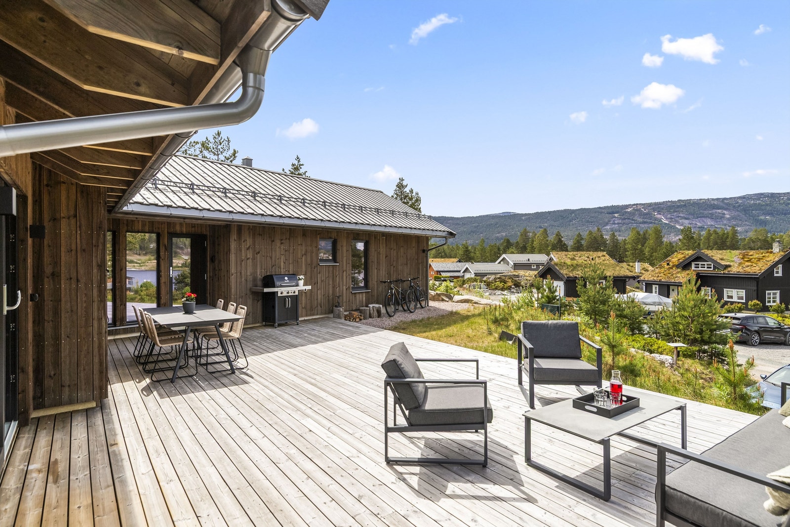 Gode solforhold på eiendommen. Galleribilde