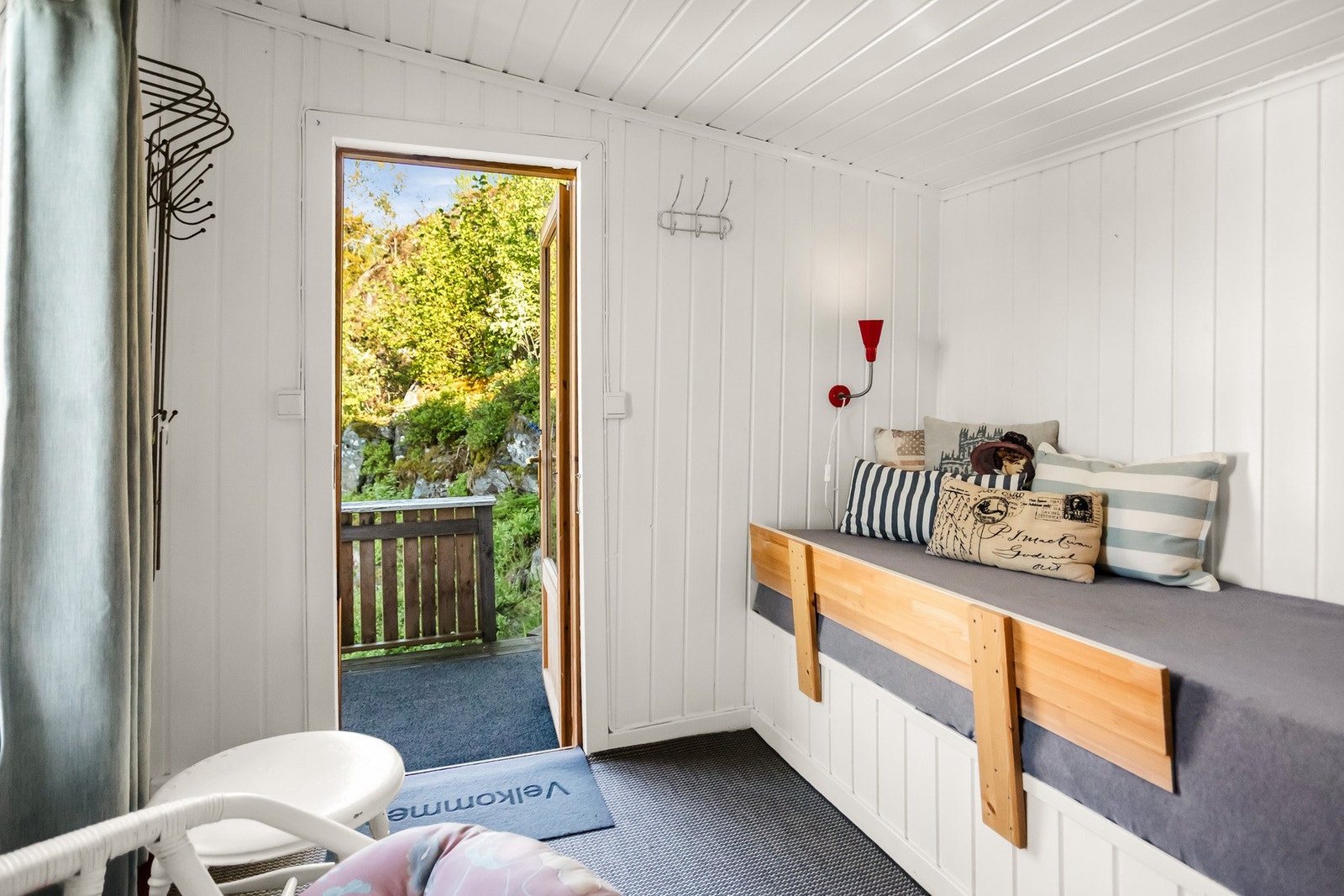 I utehuset har du flere soveplasser. Galleribilde