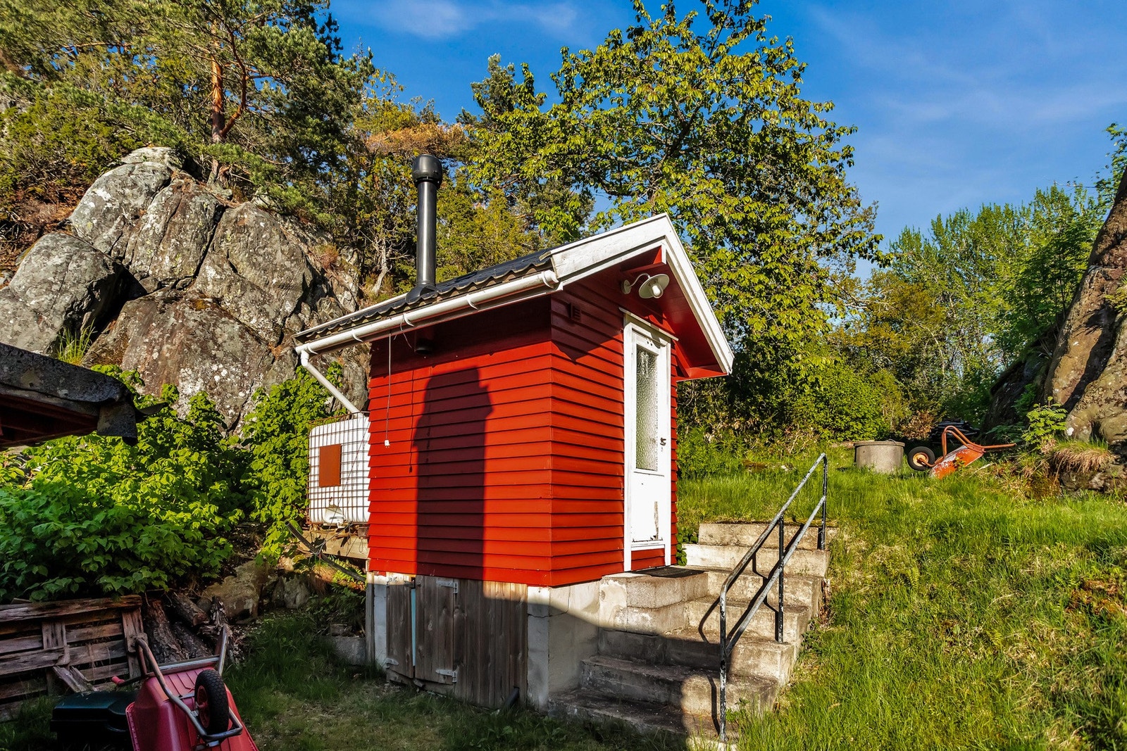 Sanitærhus med bad Galleribilde