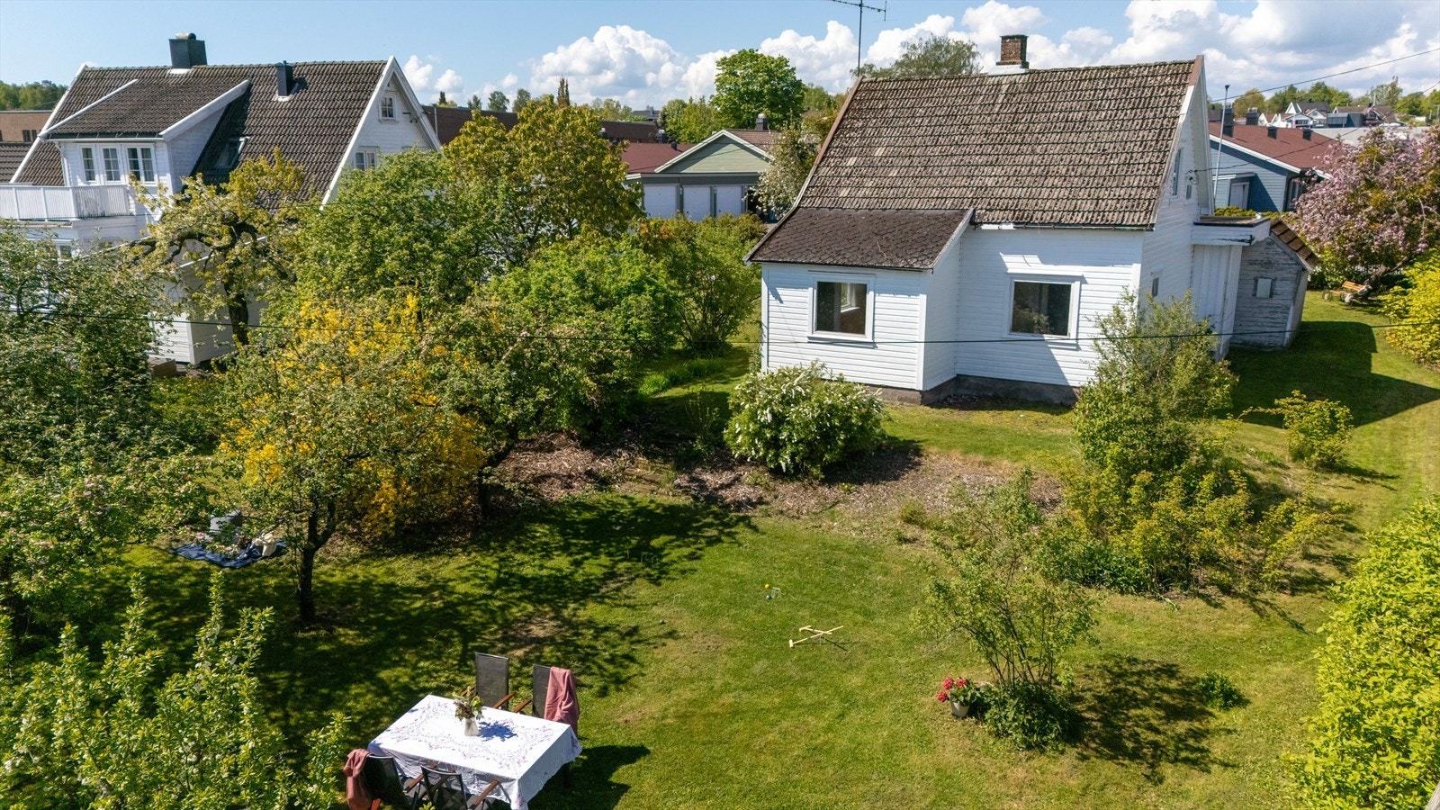 Det er ingen boplikt, hvilket gjør at boligen også utmerket skulle kunne fungere også som fritidsbolig. Galleribilde