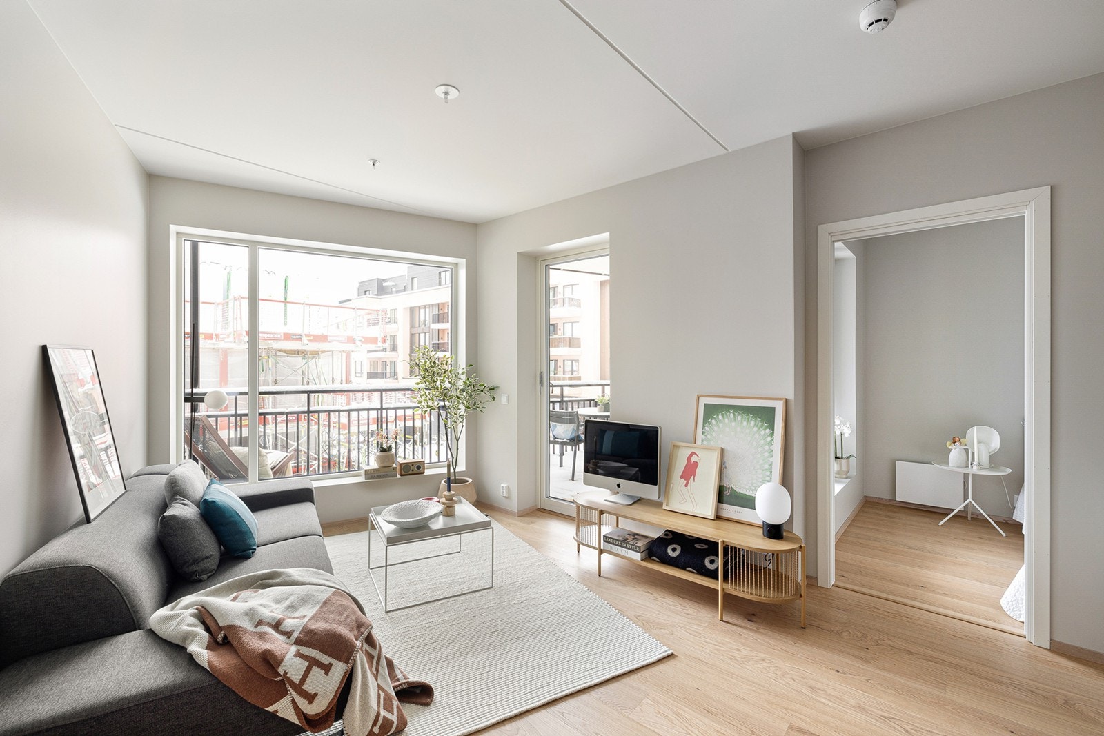 Søster Mathildes gate 56 er en innholdsrik 2-roms leilighet med sentral beliggenhet på Lørenskog. Galleribilde