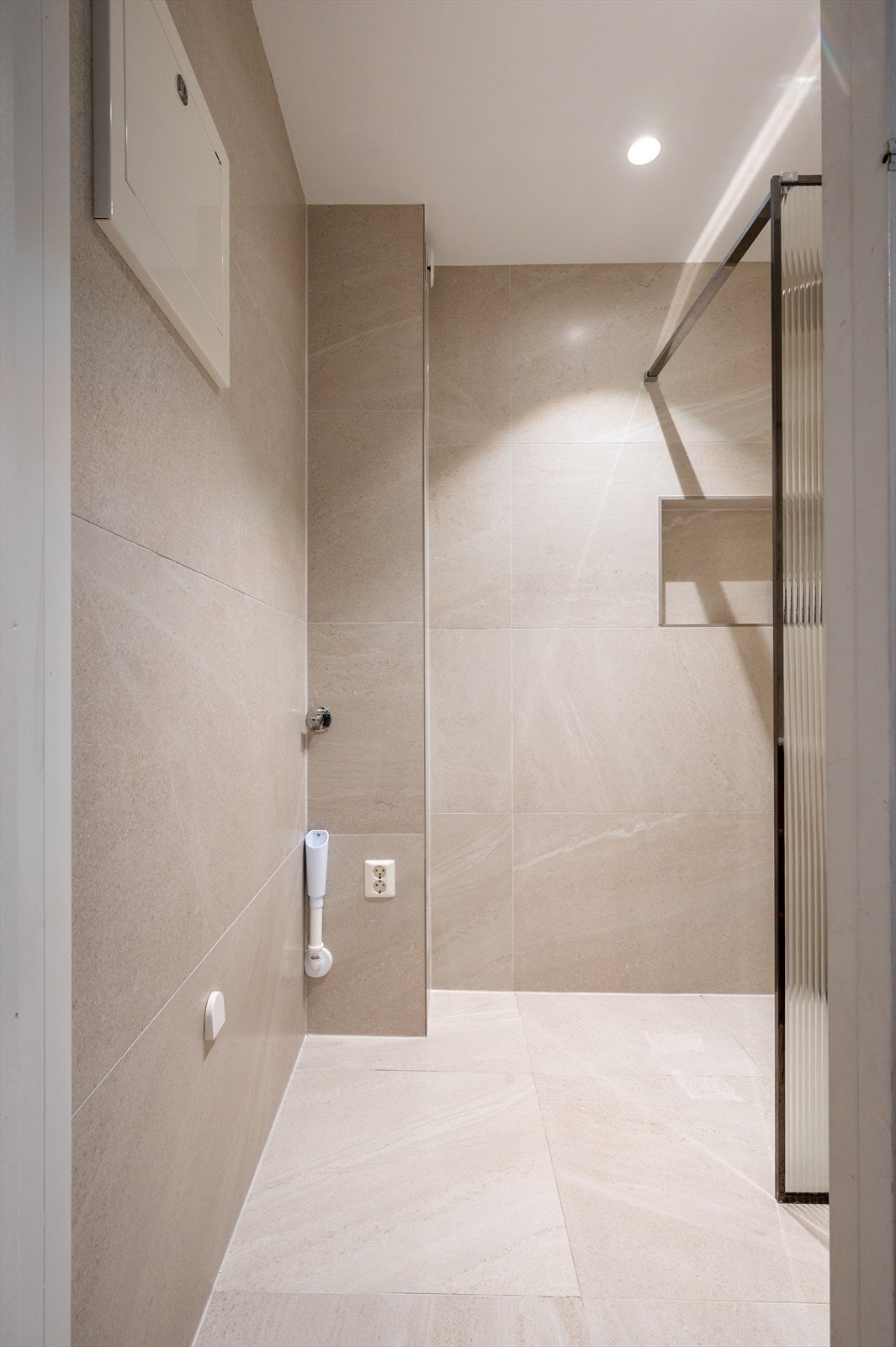 Badet har også opplegg for vaskemaskin. Galleribilde