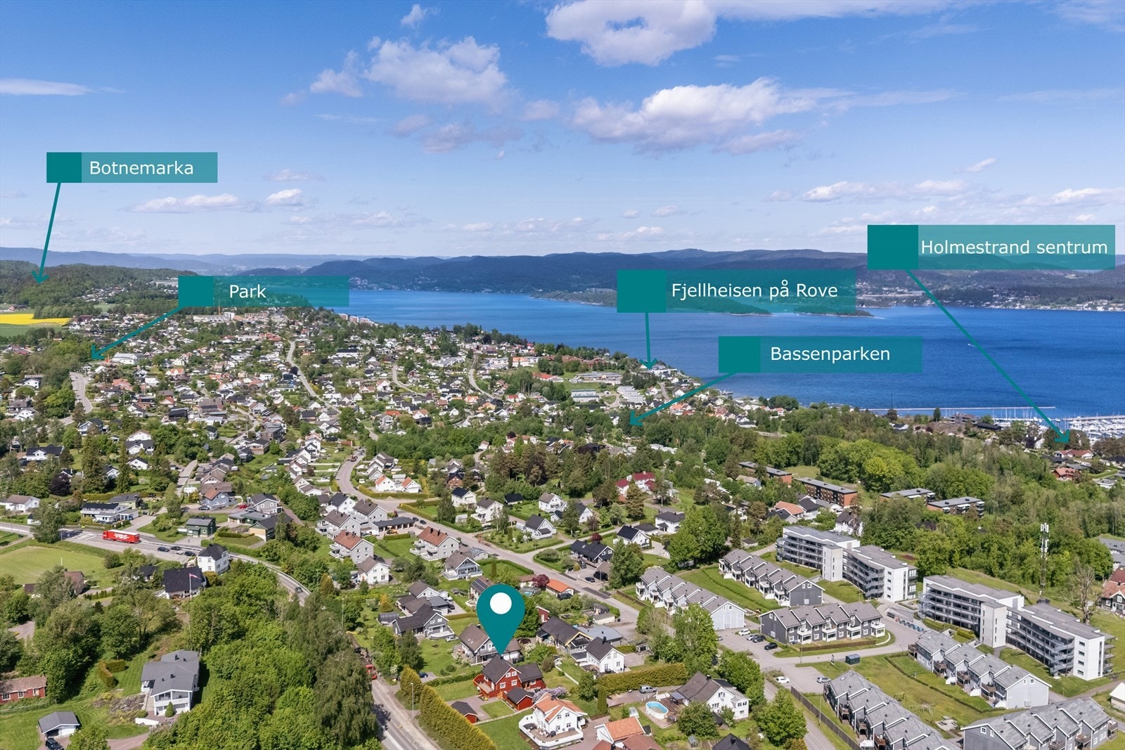 Boligen har en sentral beliggenhet med kort vei til sentrum, flere fasiliteter og fine turområder. Galleribilde