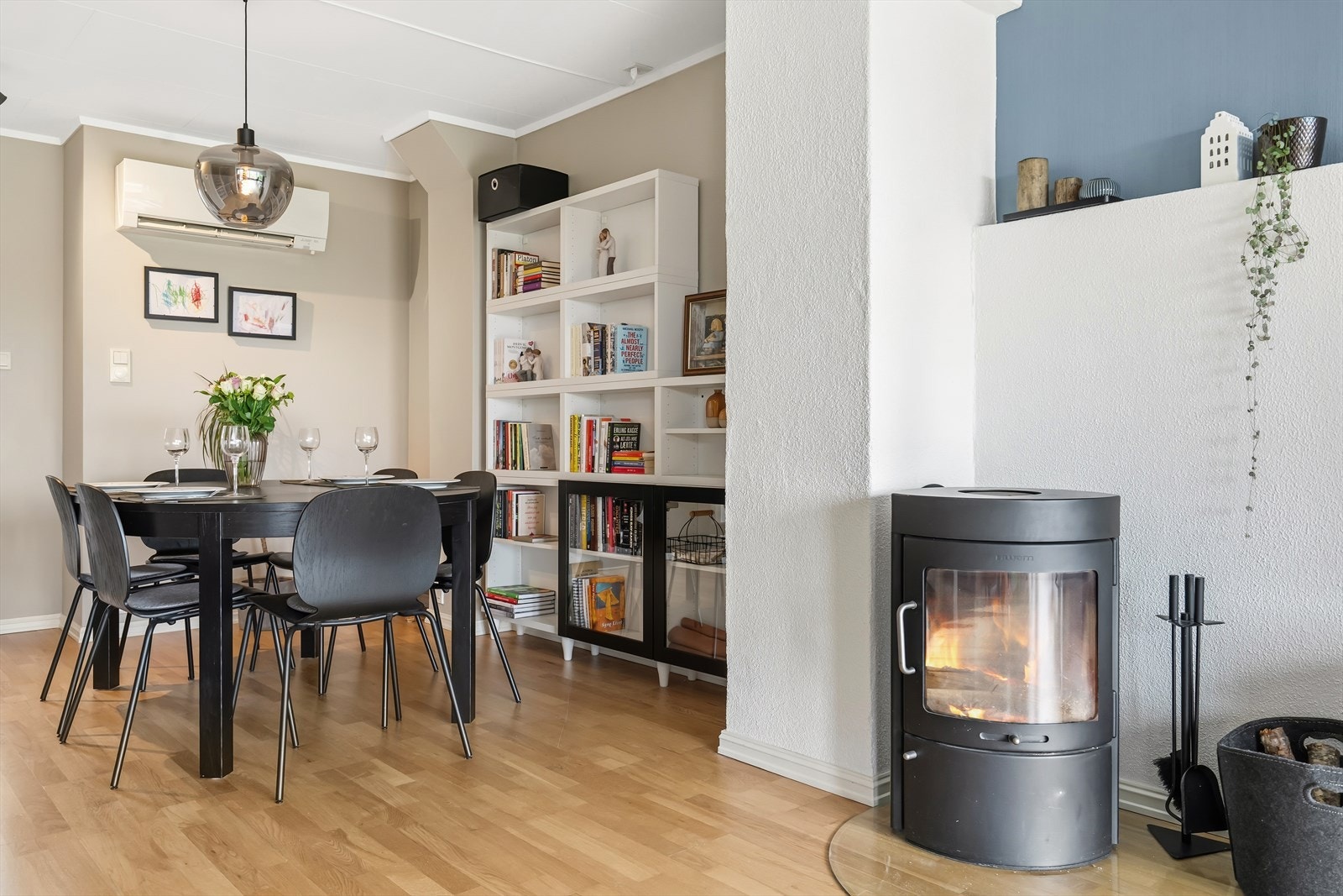 Varmepumpen er fra 2019. Galleribilde