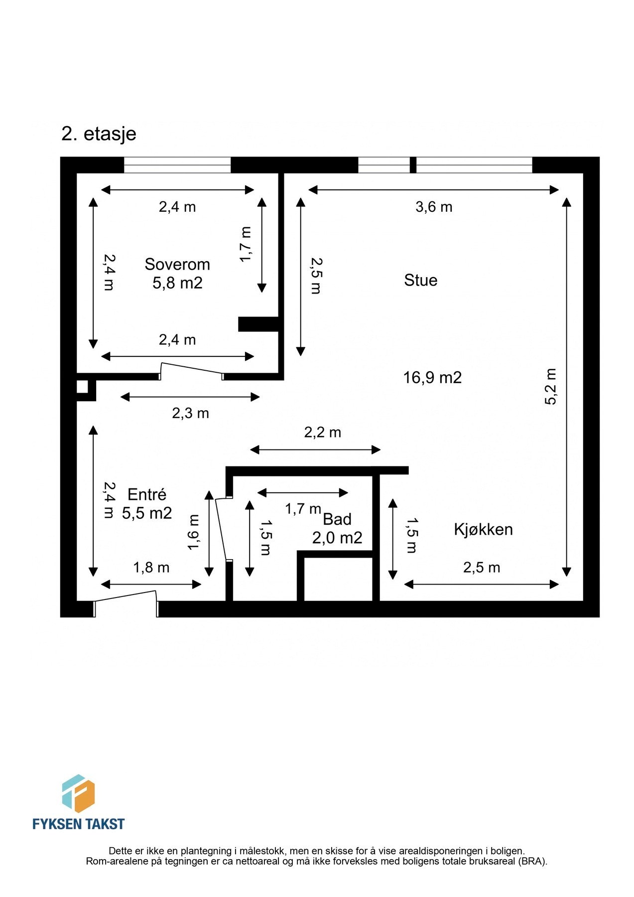 Planskisse. Galleribilde