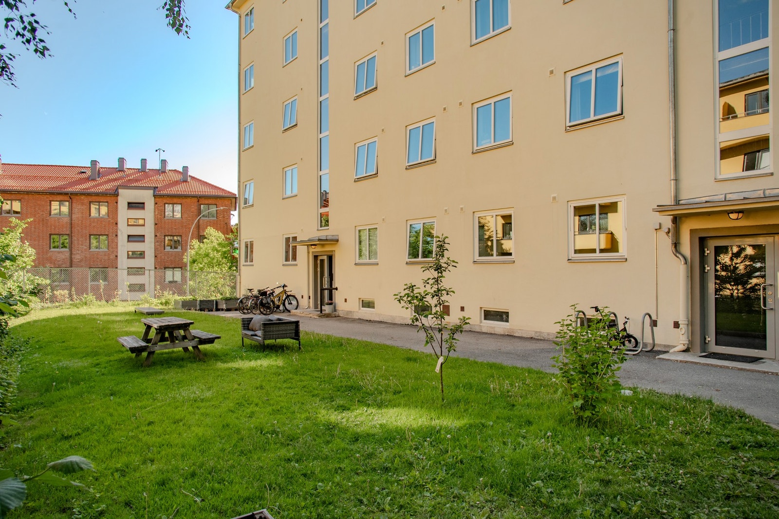 Her bor du i et veldrevet sameie på Torshov. Galleribilde