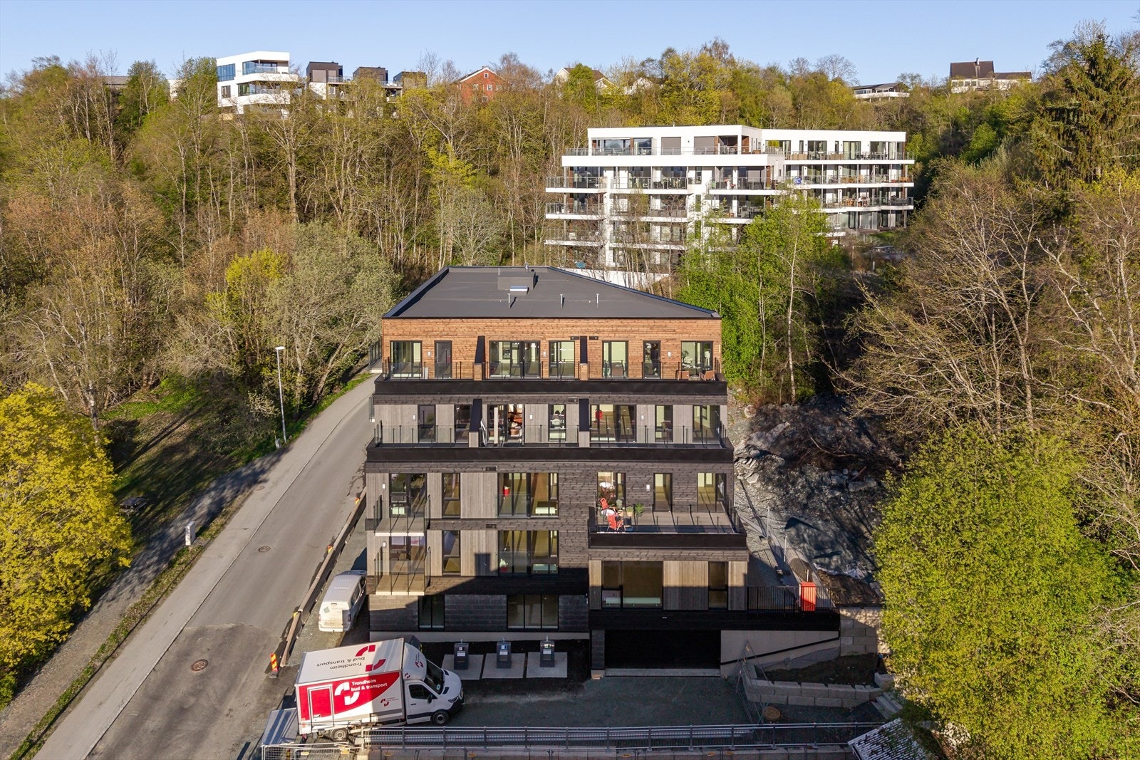 Prosjektet er bygget av en lokal entreprenør. Galleribilde