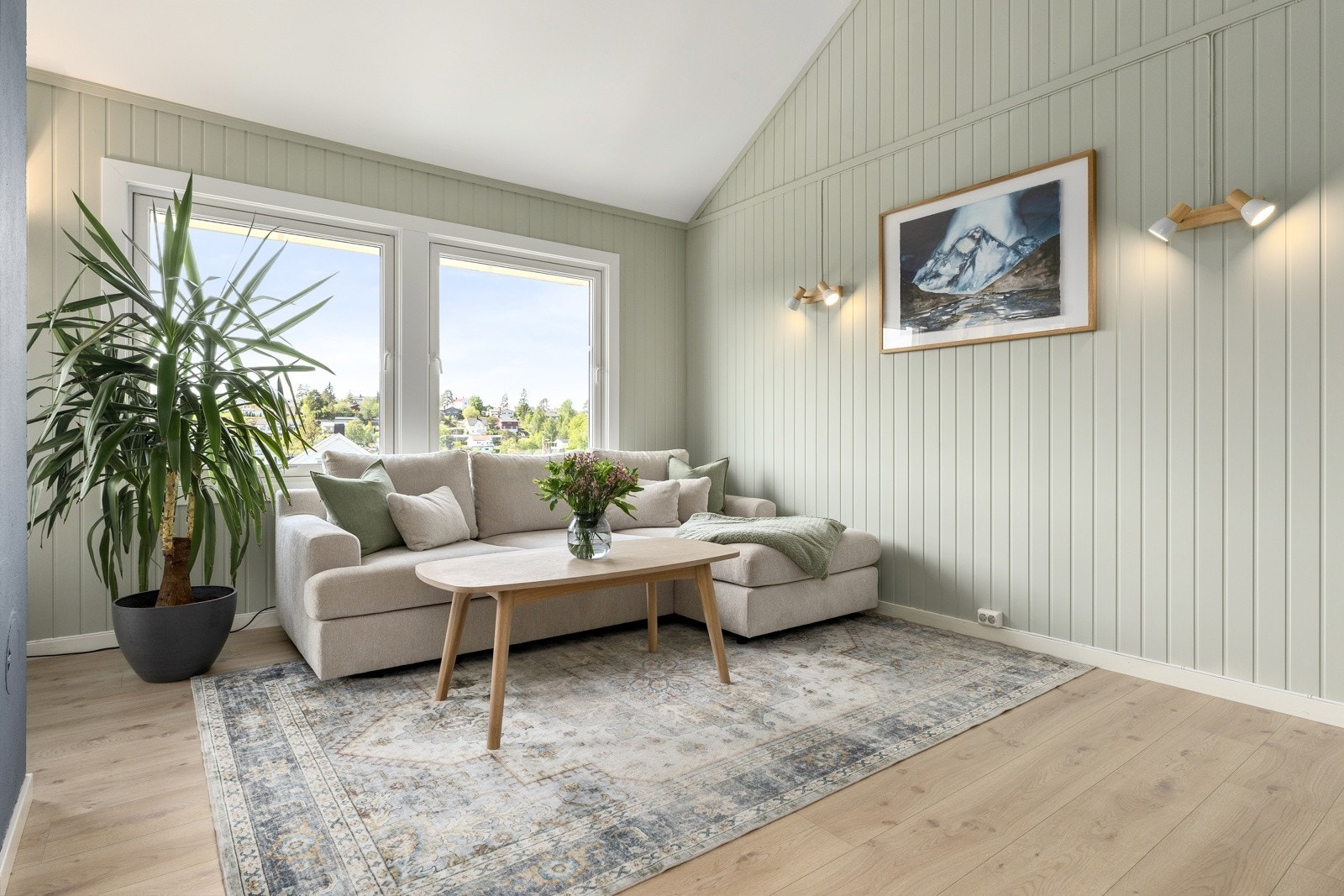 1. etasje: Lyse og tiltalende overflater Galleribilde