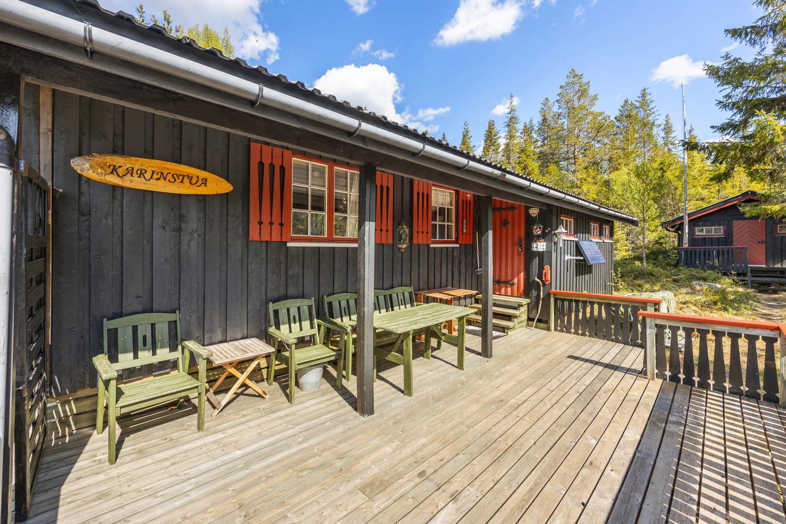 Inngangspartiet er tilknyttet terrassen Galleribilde