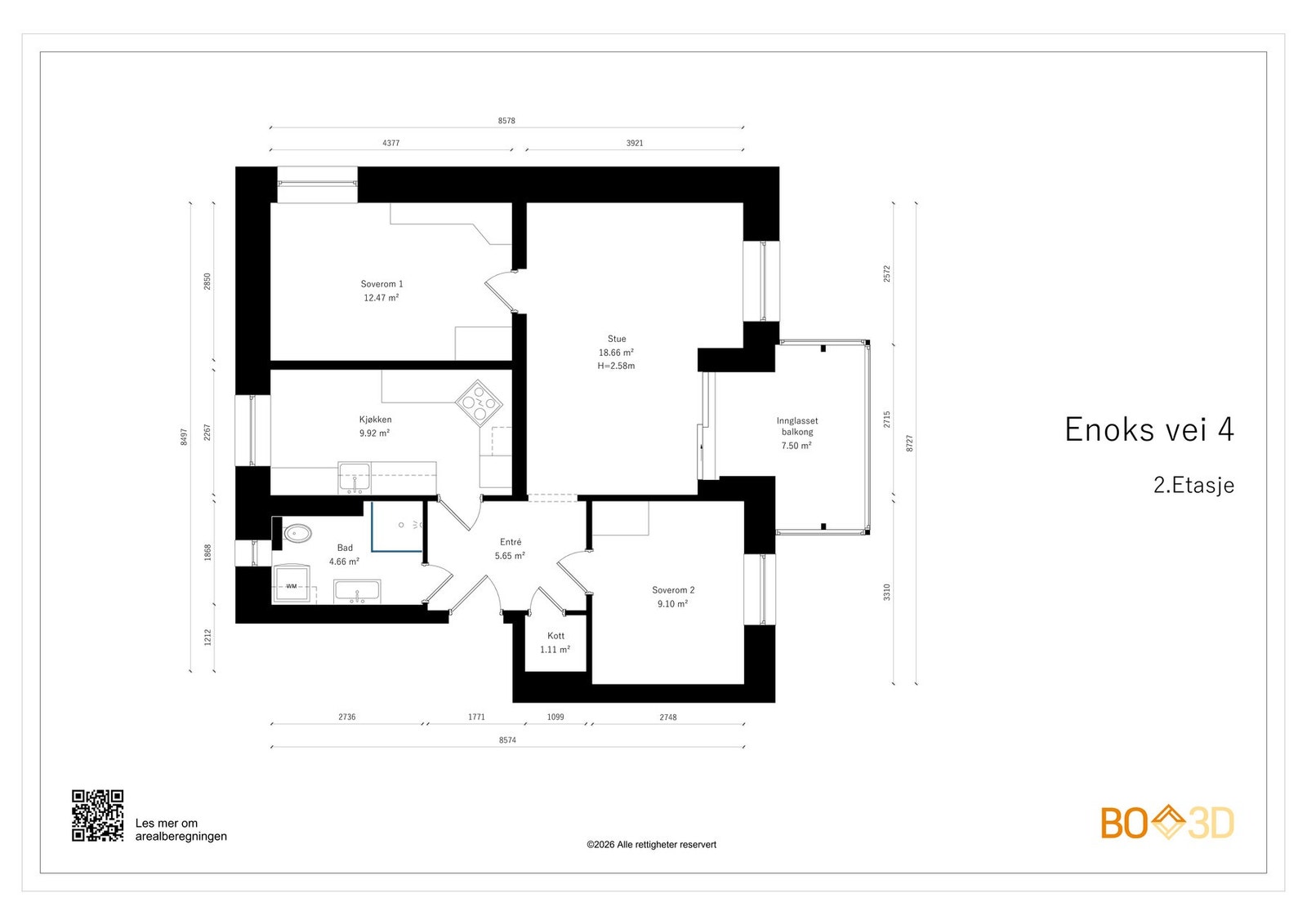 Planskisse. Galleribilde
