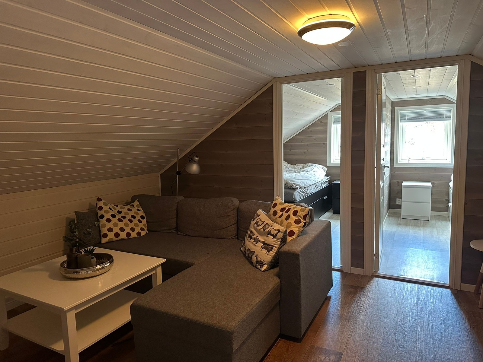 Loft - hems benyttet til tv-stue Galleribilde
