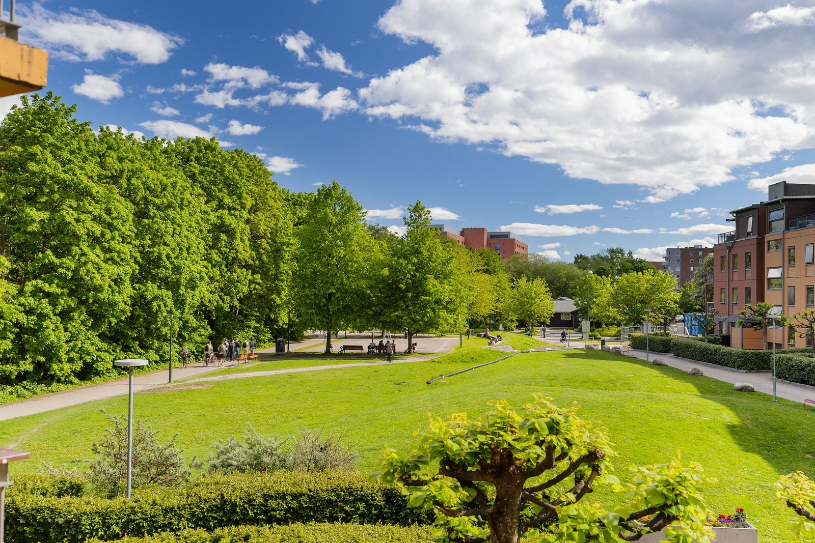 Store grøntområder rett utenfor din egen inngangsdør! Galleribilde