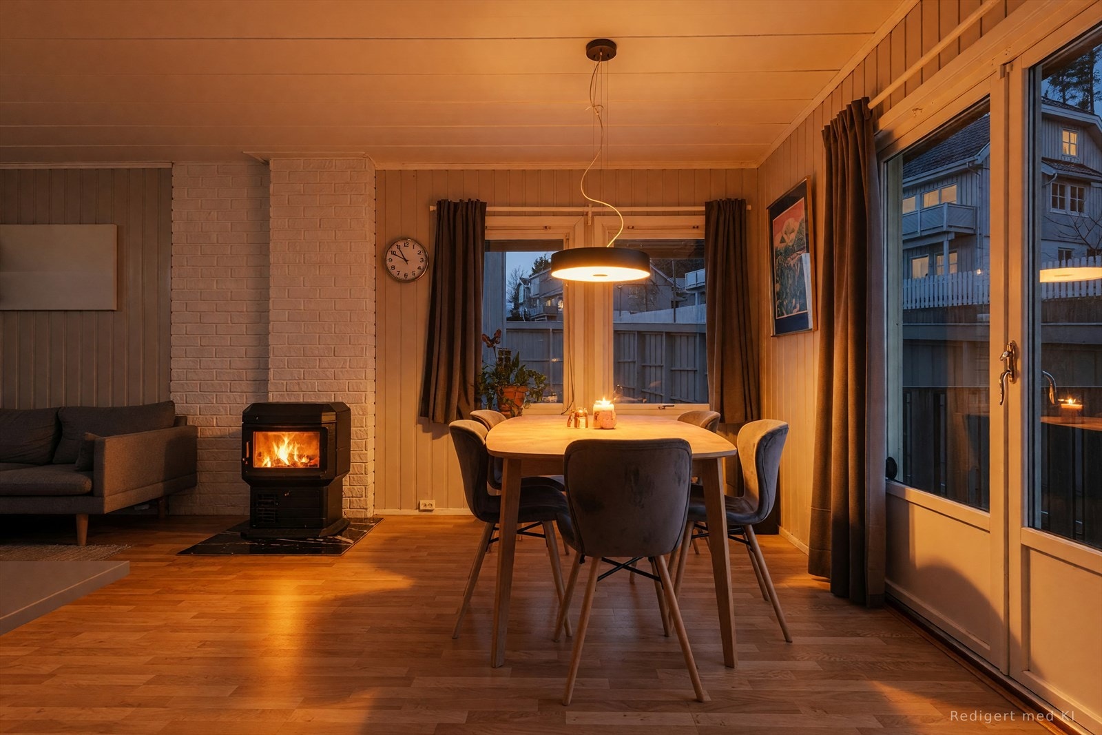 Perfekt for å samle familie og venner til et hyggelig måltid. Galleribilde