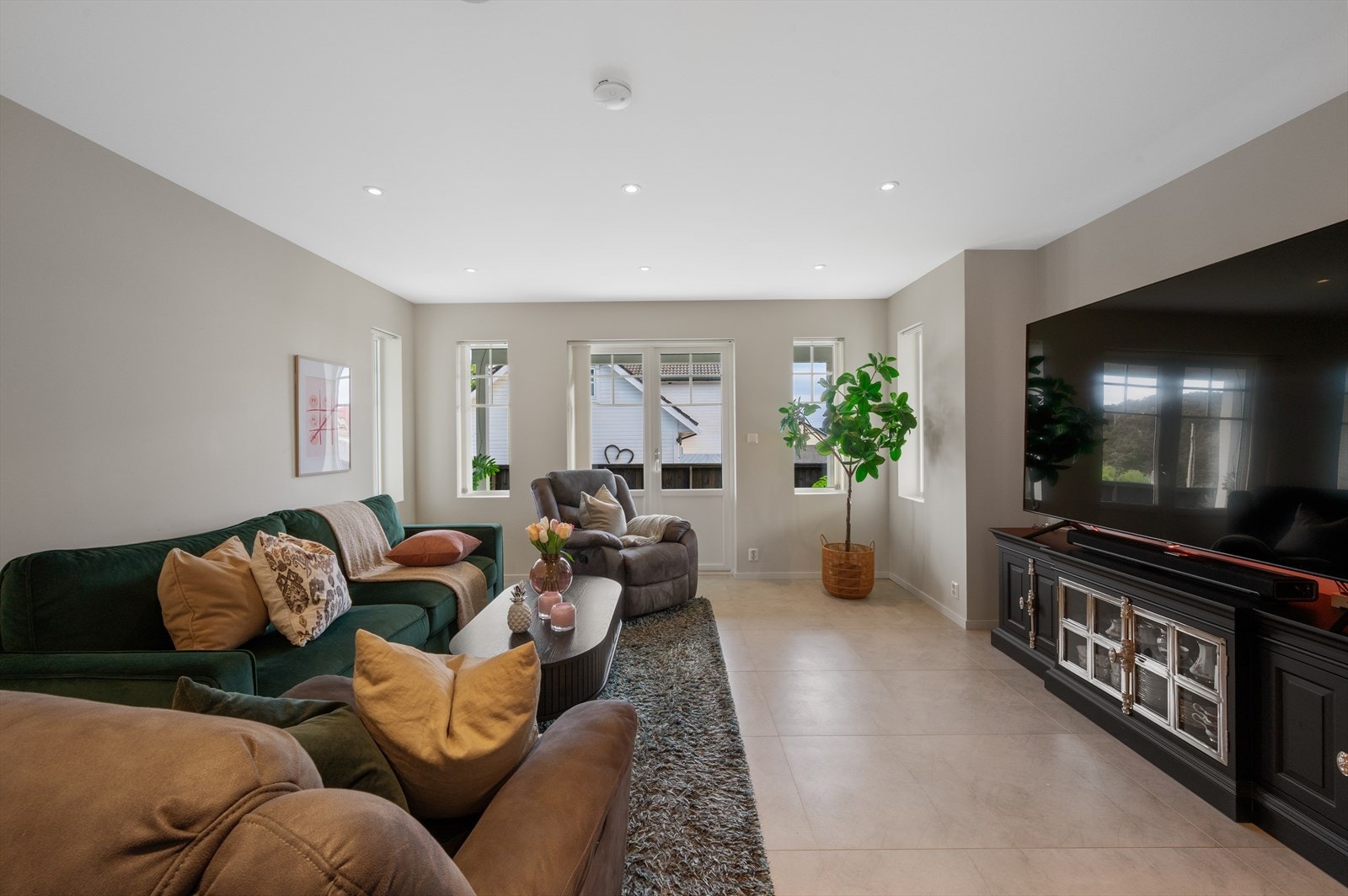 - TV-stue på 23m² - Galleribilde