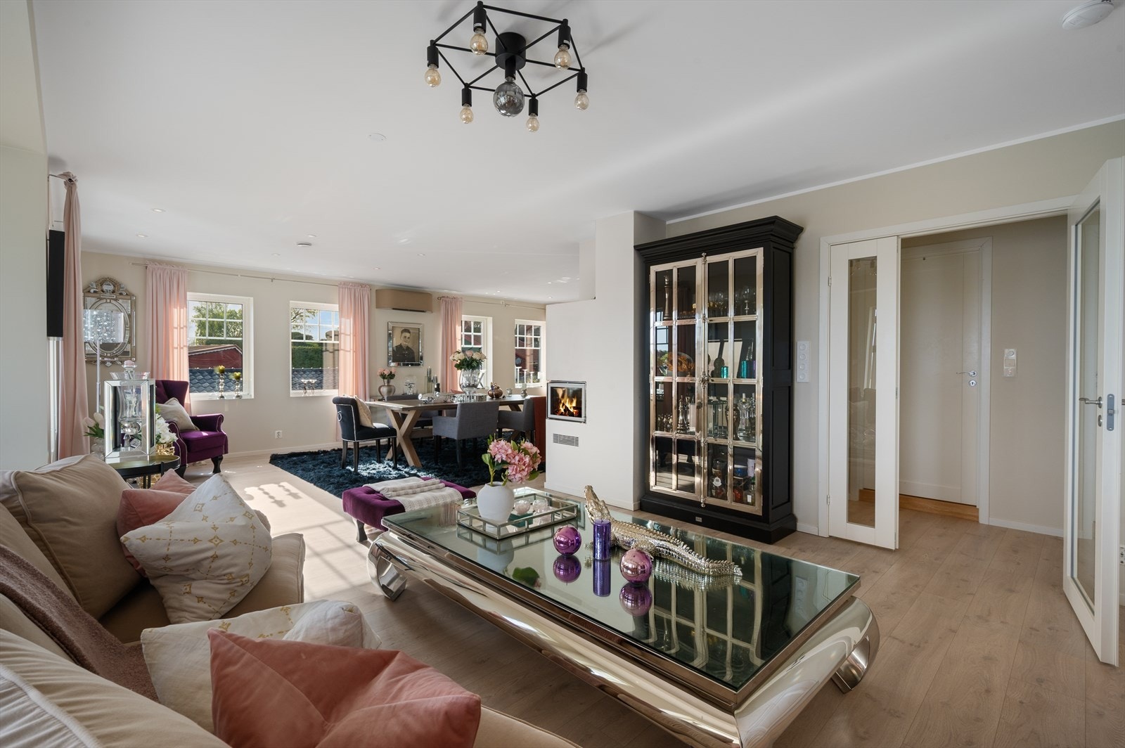 - Merk downlights i himling - Galleribilde