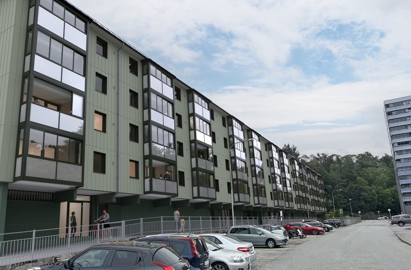 Illustrasjonsbilde av hvordan det er tiltenkt at det skal bli Galleribilde