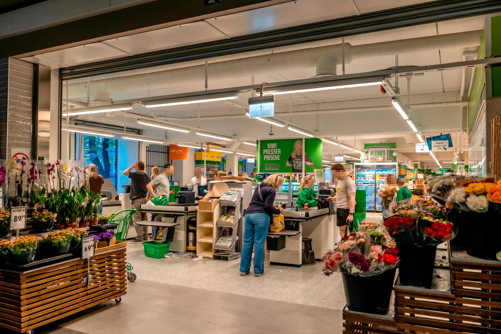 Kiwi Adamstuen rett ved boligen er kåret til årets kiwi butikk Galleribilde