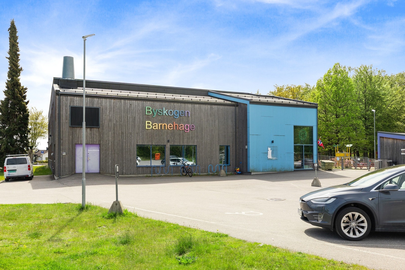 Byskogen barnehage er i umiddelbar nærhet. Galleribilde