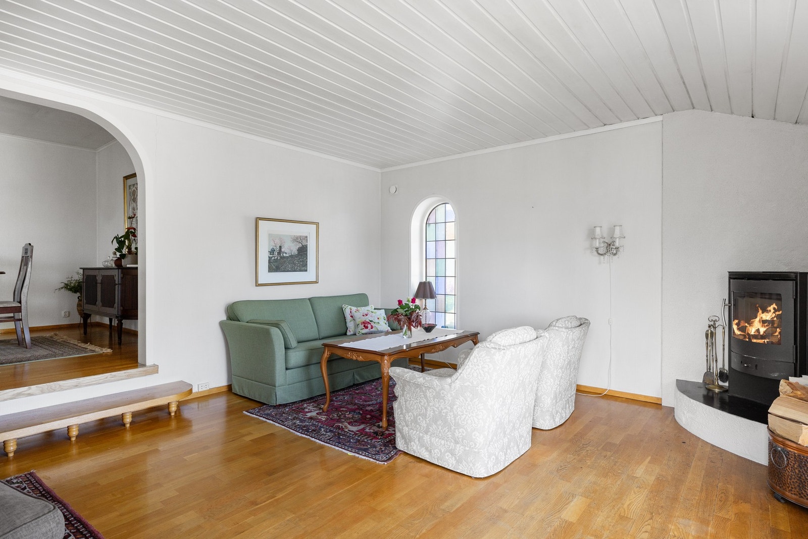 Den andre stuefløyen. Galleribilde
