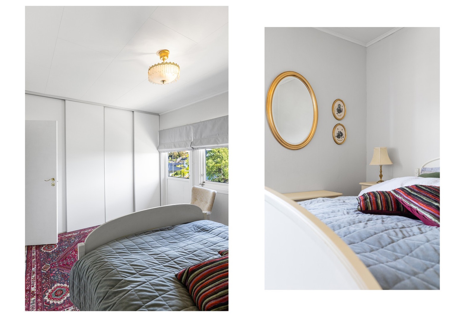 Hovedsoverom med innebygget garderobe. Galleribilde