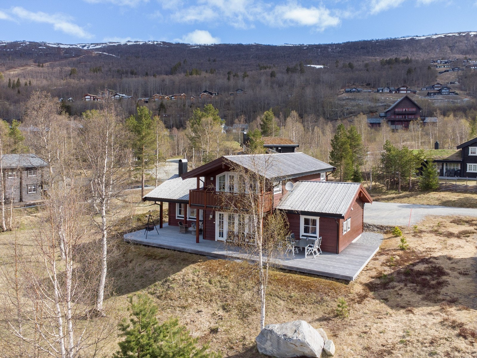 Velkommen til denne flotte fritidsboligen på Bjorli!
Foto: Jarle Osen Galleribilde