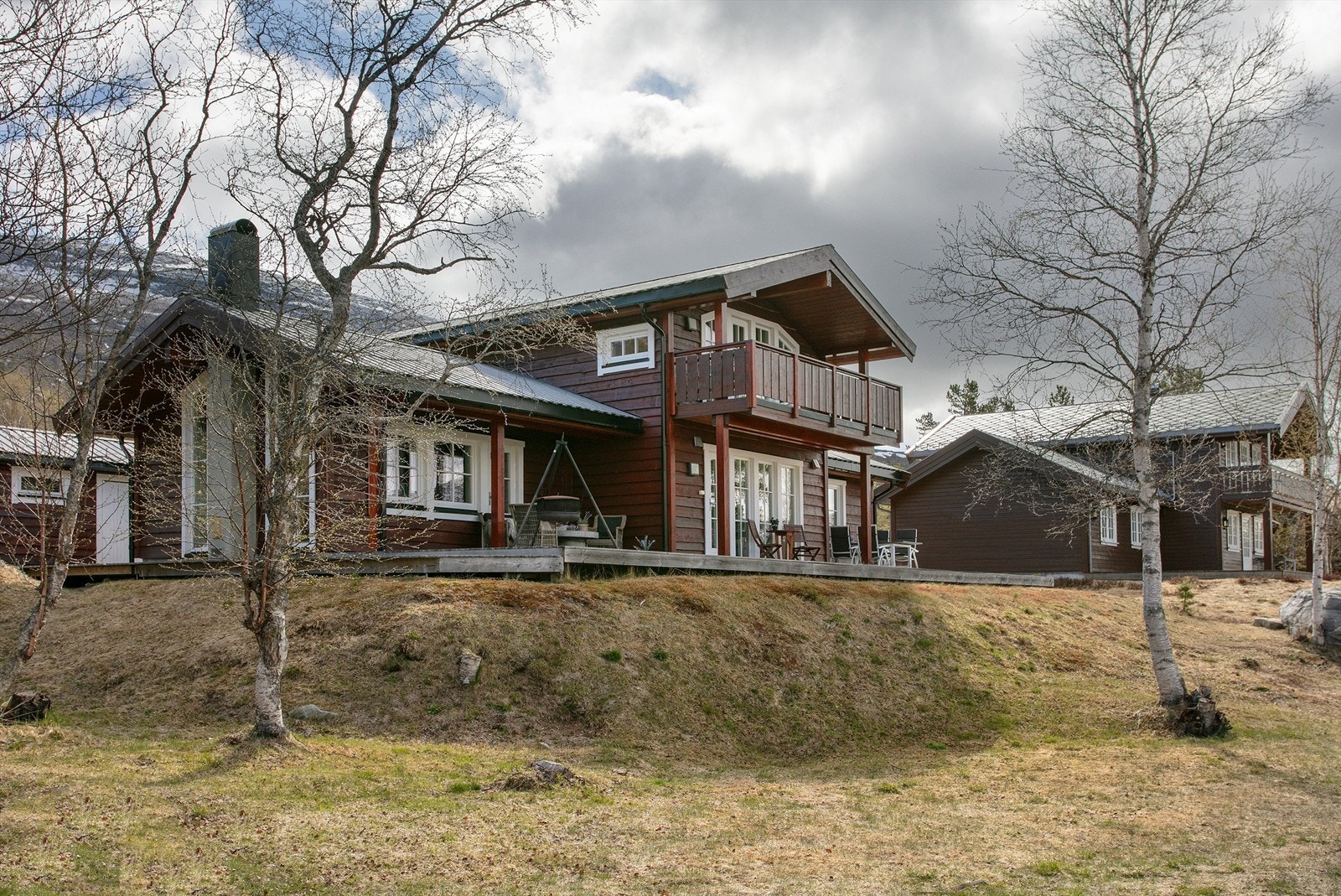 Eiendommen ligger i Nyheim hyttefelt, et attraktivt område på Bjorli. Galleribilde