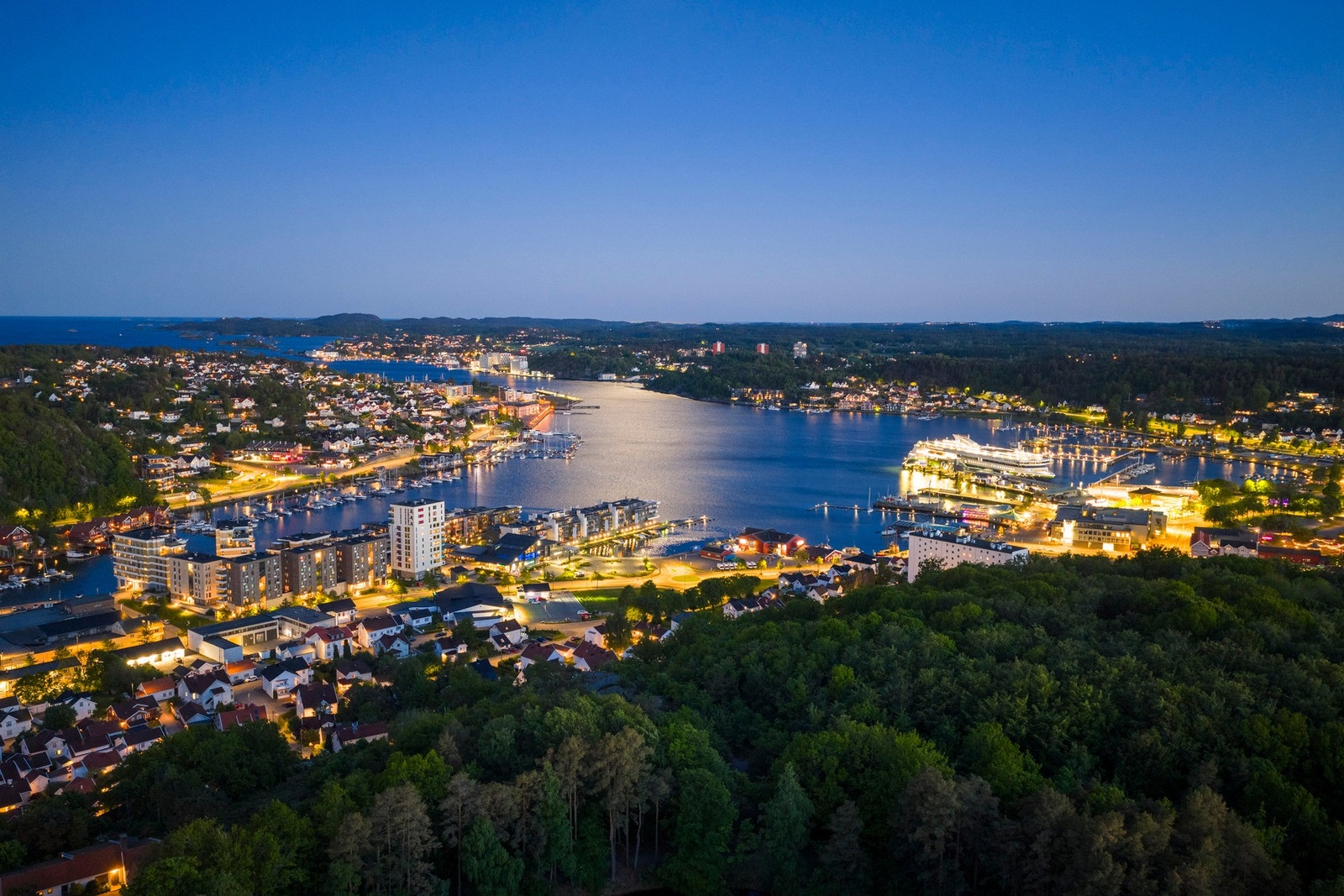 Kort vei til Sandefjord sentrum Galleribilde