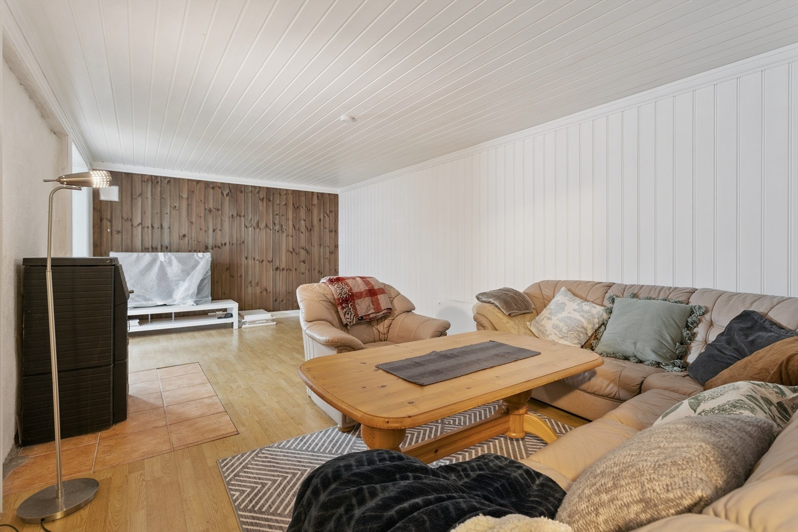 Kjellerommet har gode lagringsmuligheter. Galleribilde