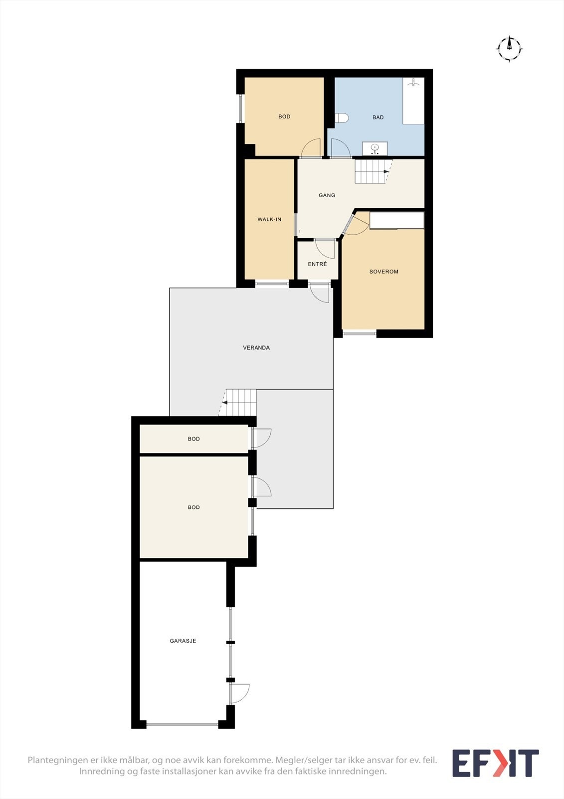 Plantegning - U.etg Galleribilde