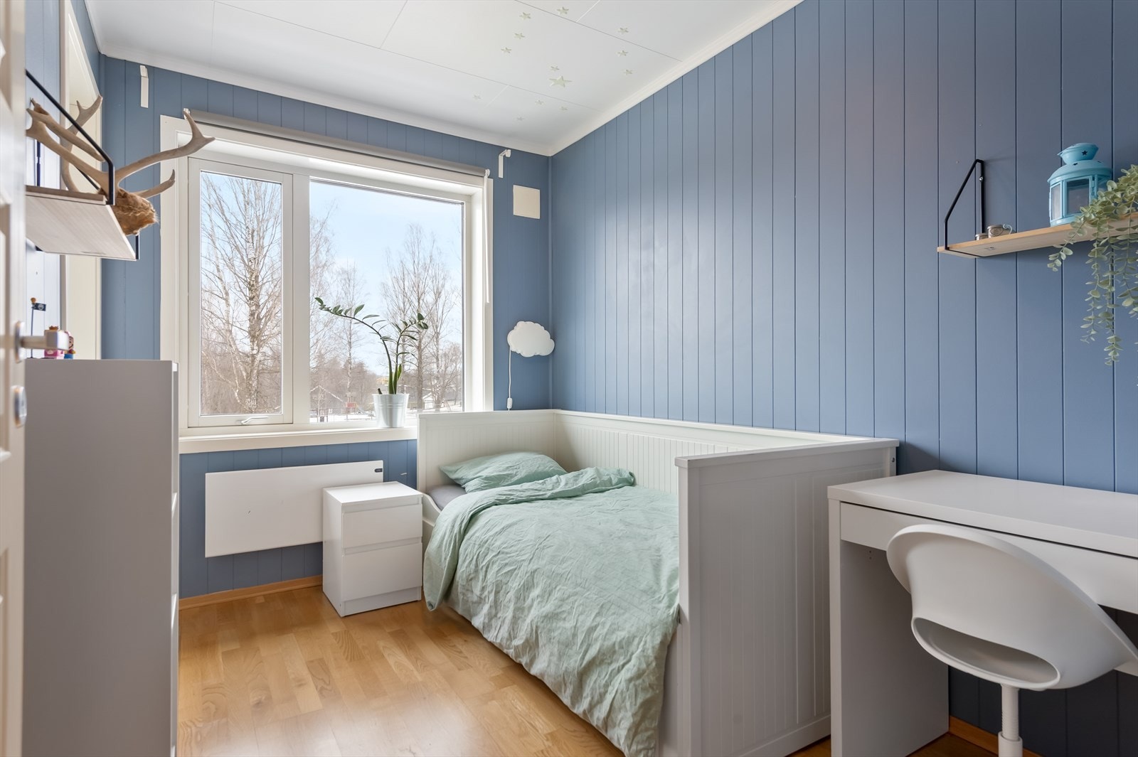 Soverom 3 med plass for seng og ønsket møblement. Galleribilde